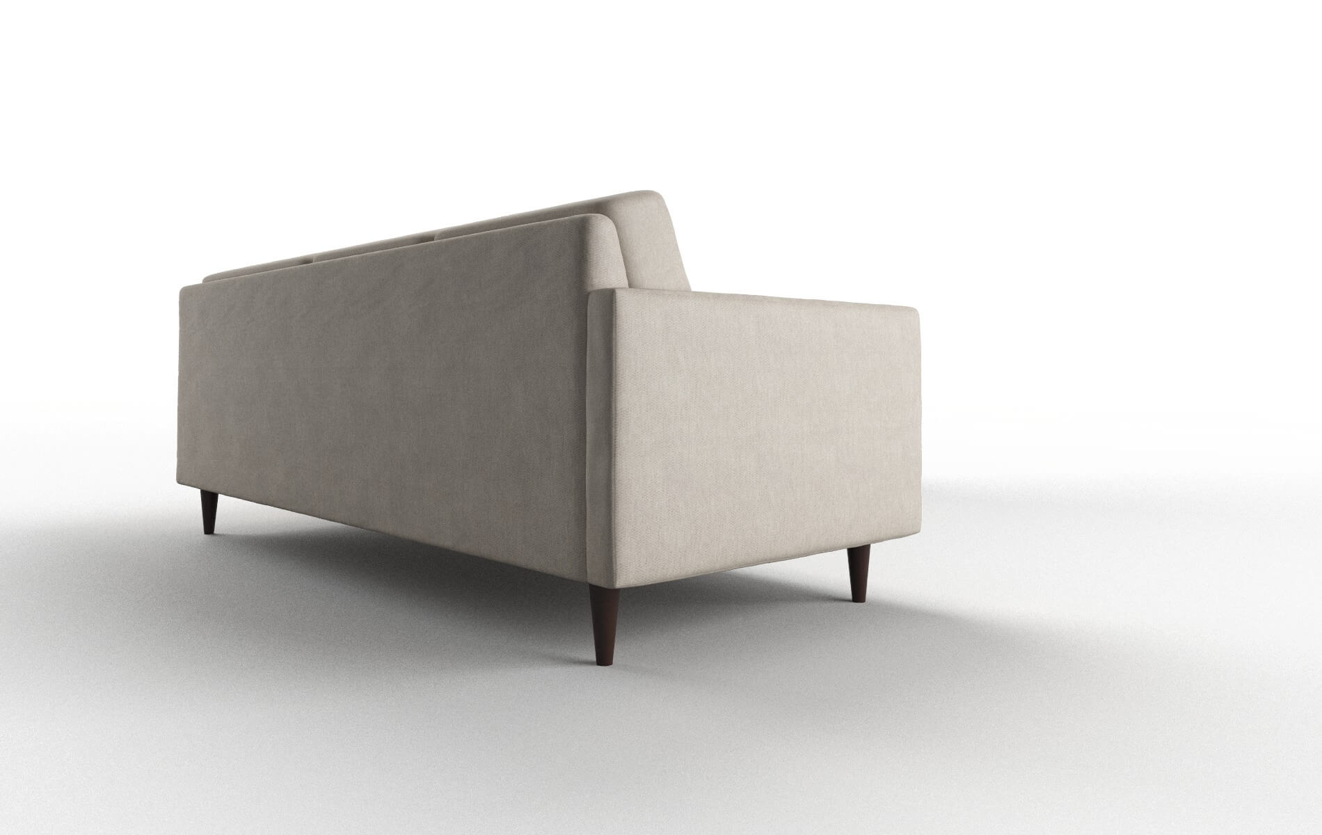 Oslo Derby Linen Sectional espresso legs 3