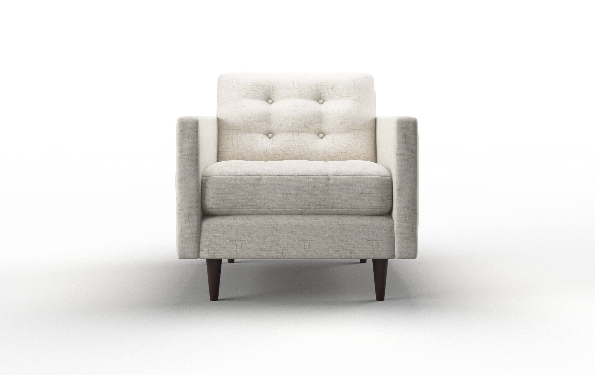 Oslo Derby Taupe Chair espresso legs 1