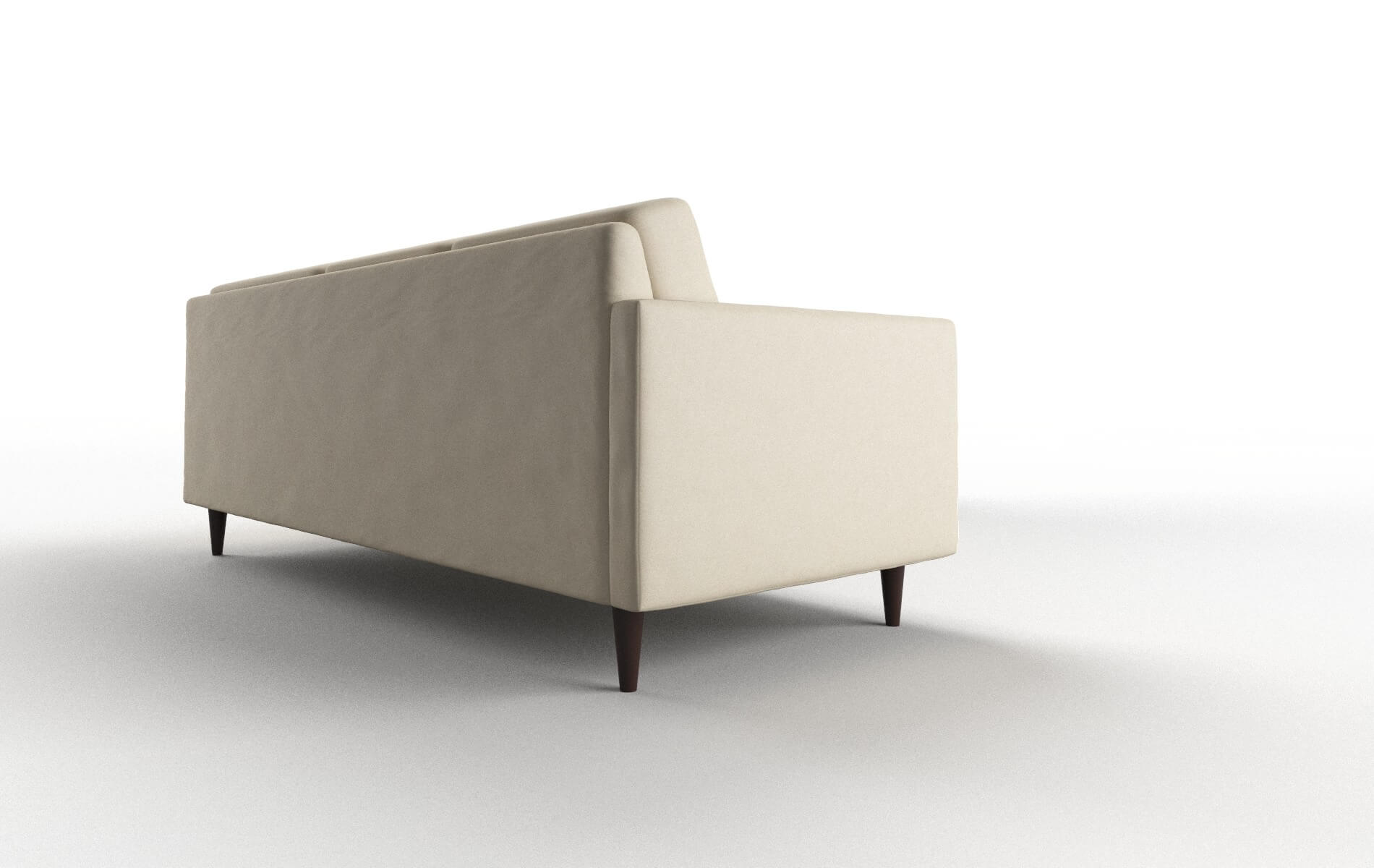 Oslo Dream_d Almond Sectional espresso legs 3