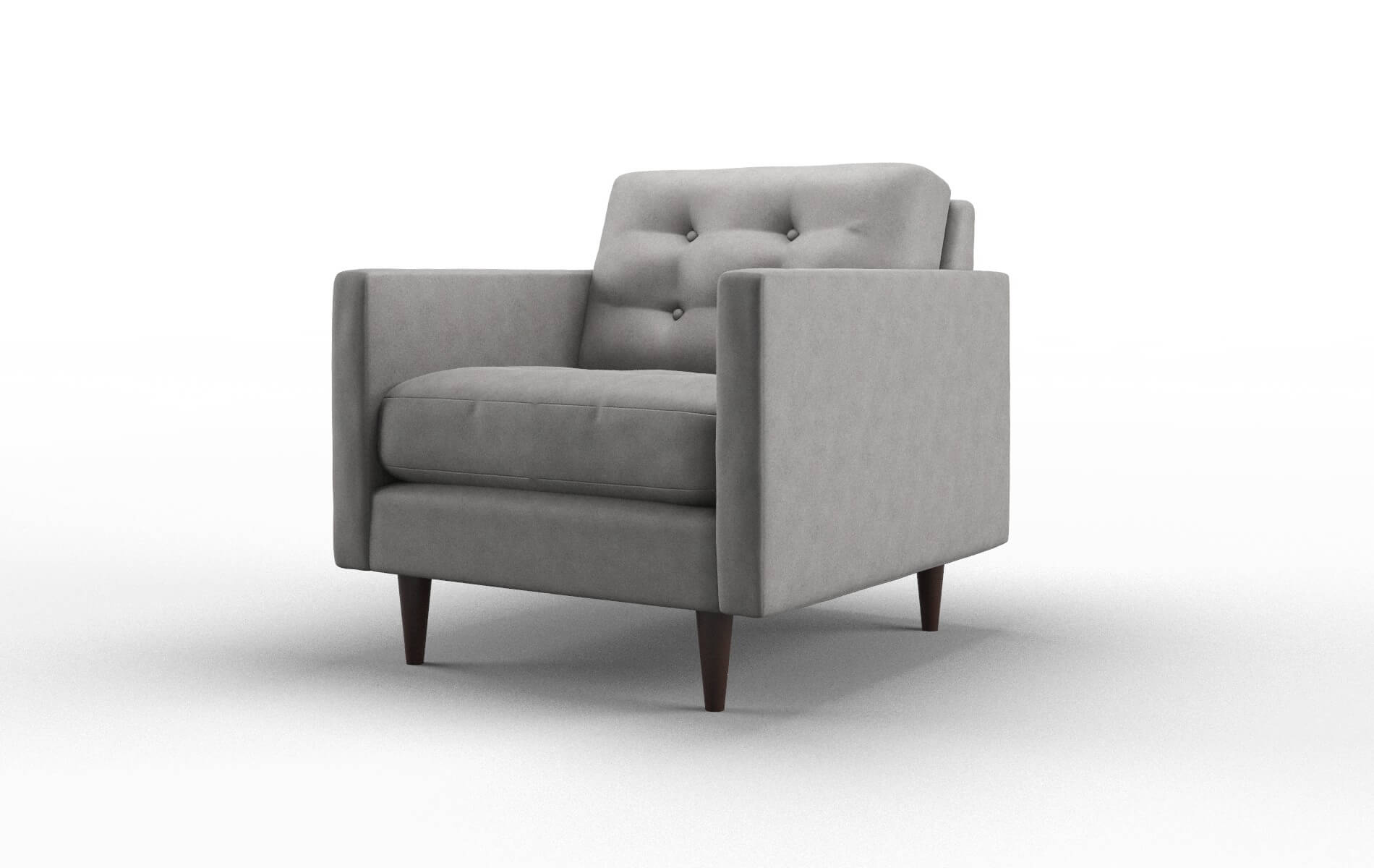 Oslo Dream_d Charcoal Chair espresso legs 4