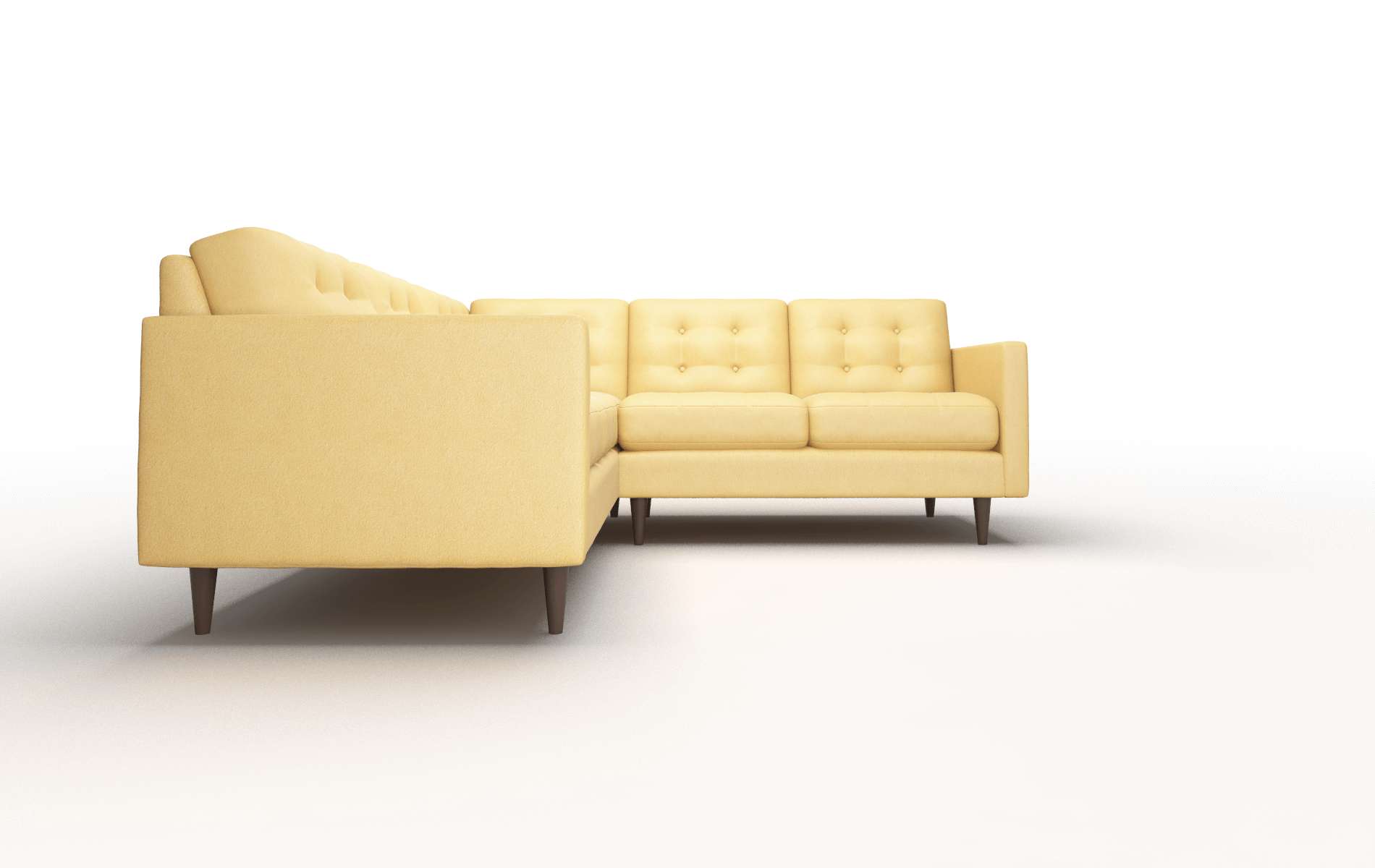 Oslo Dream_d Sunflower Sectional espresso legs 2