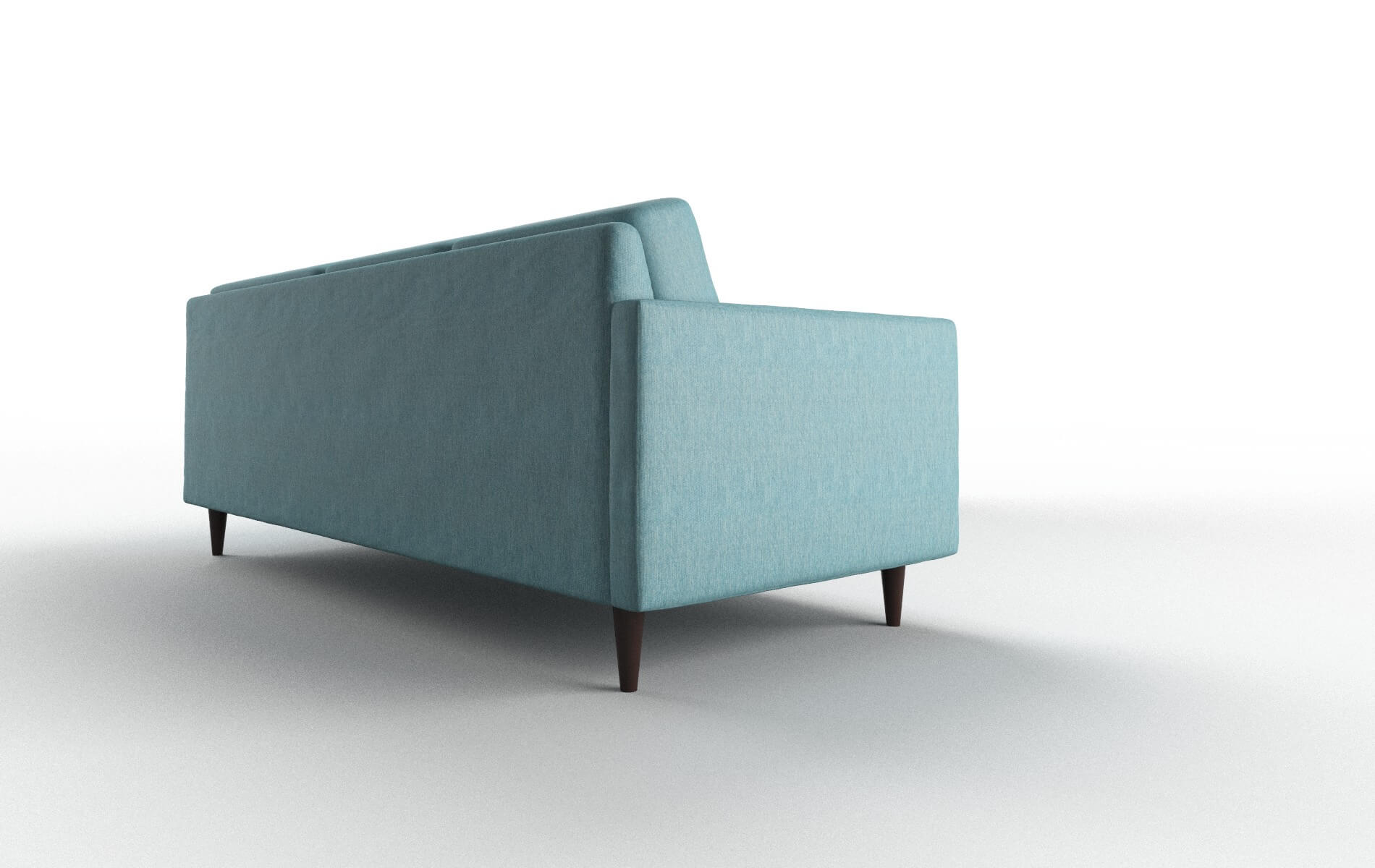 Oslo Durham Pine Sectional espresso legs 3
