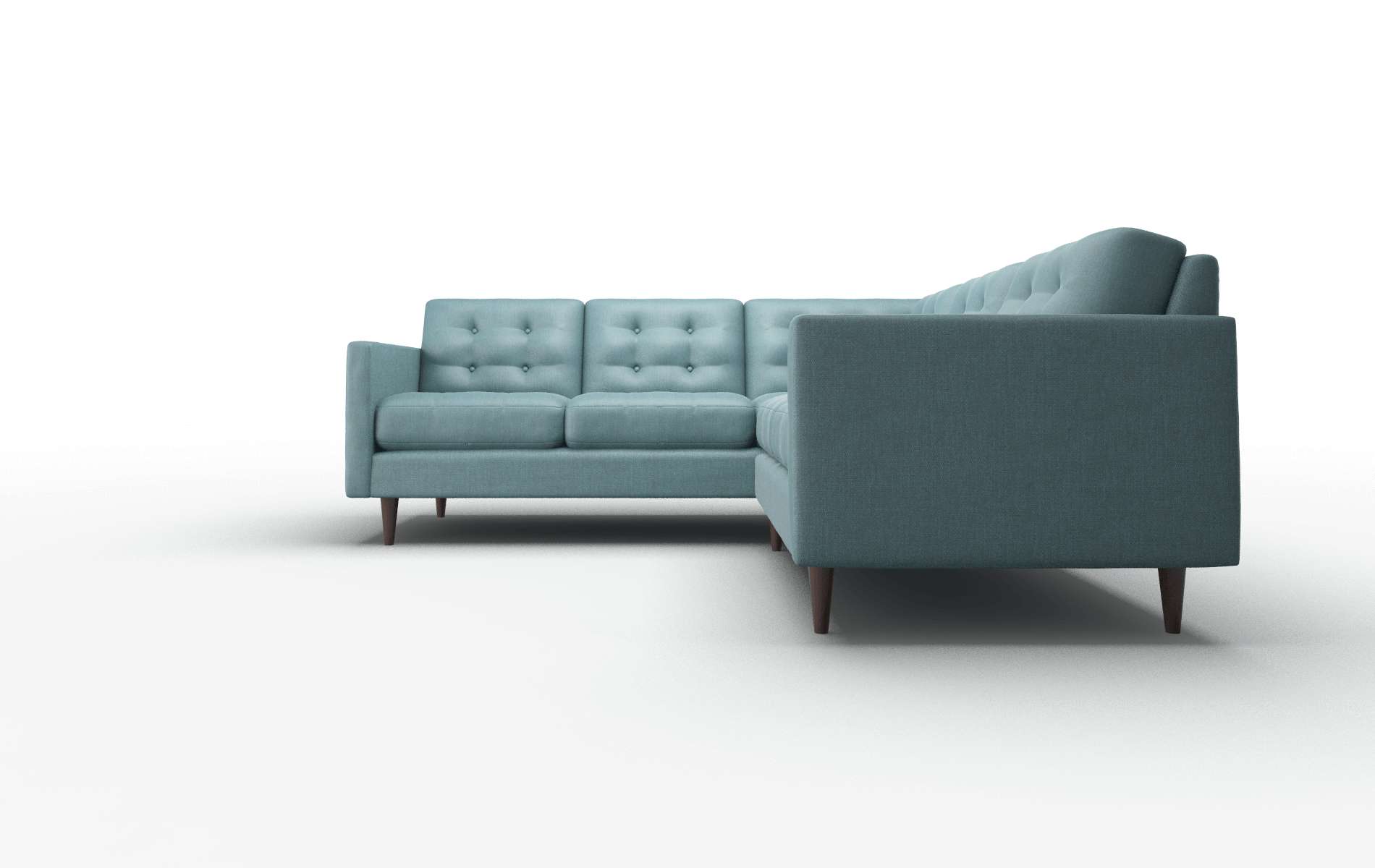 Oslo Elliot Eclipse Sectional espresso legs 5