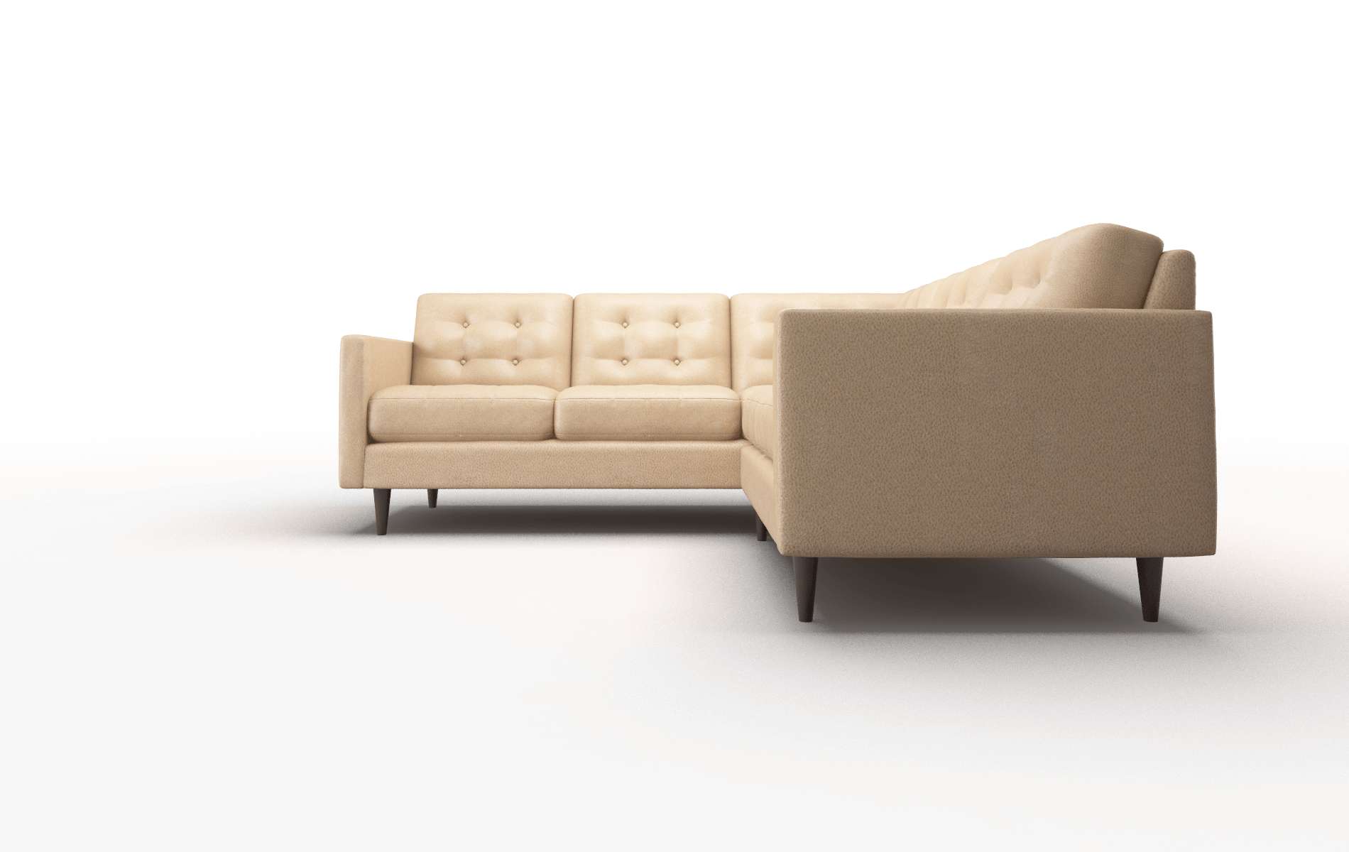 Oslo Ford Dune Sectional espresso legs 5