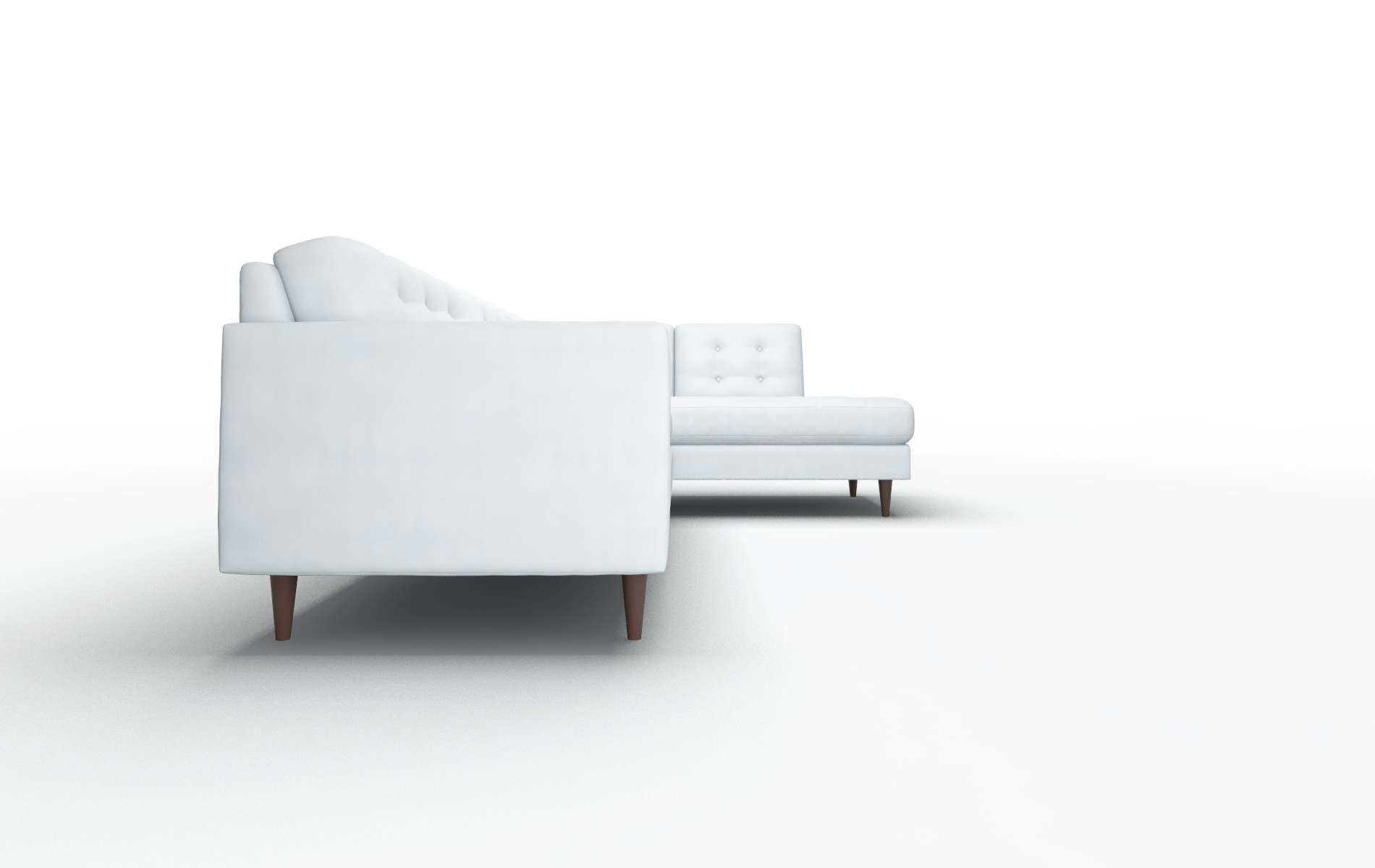 Oslo Hathaway Aqua Panel espresso legs 3