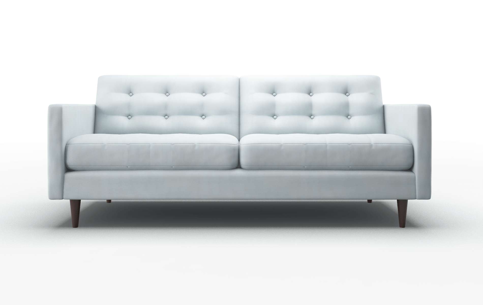 Oslo Hathaway Aqua Sofa espresso legs 1