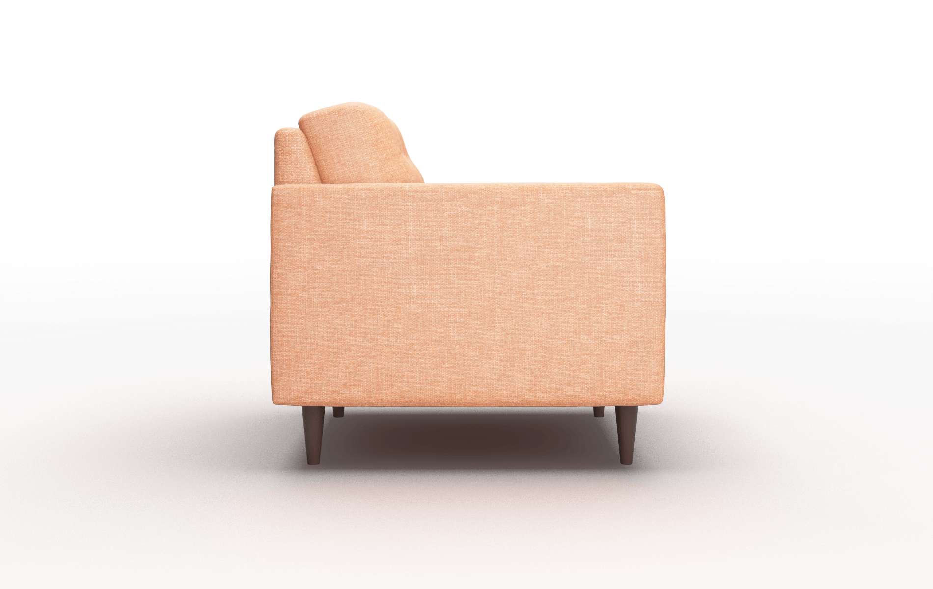 Oslo Hepburn Appricot Chair espresso legs 3