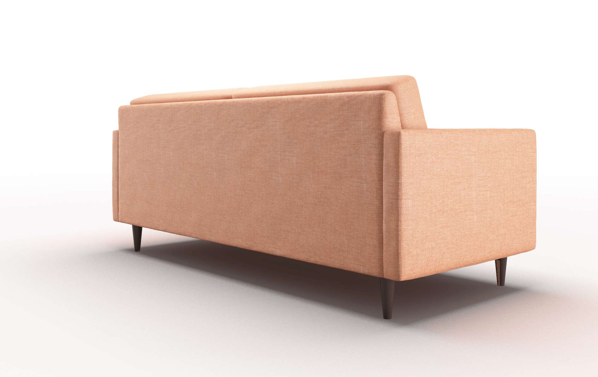 Oslo Hepburn Appricot Sofa espresso legs 5