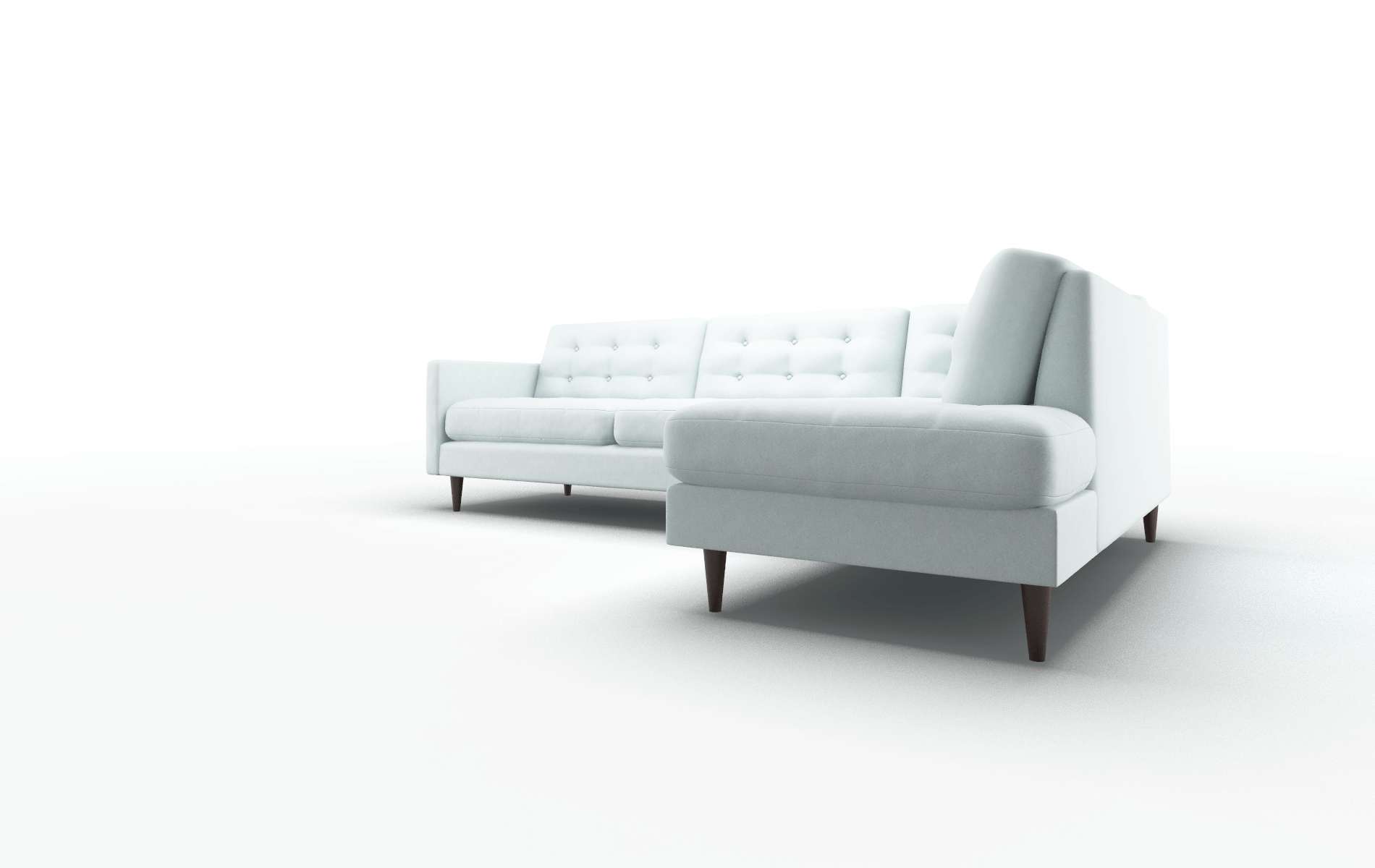 Oslo Hepburn Peridot Panel espresso legs 4