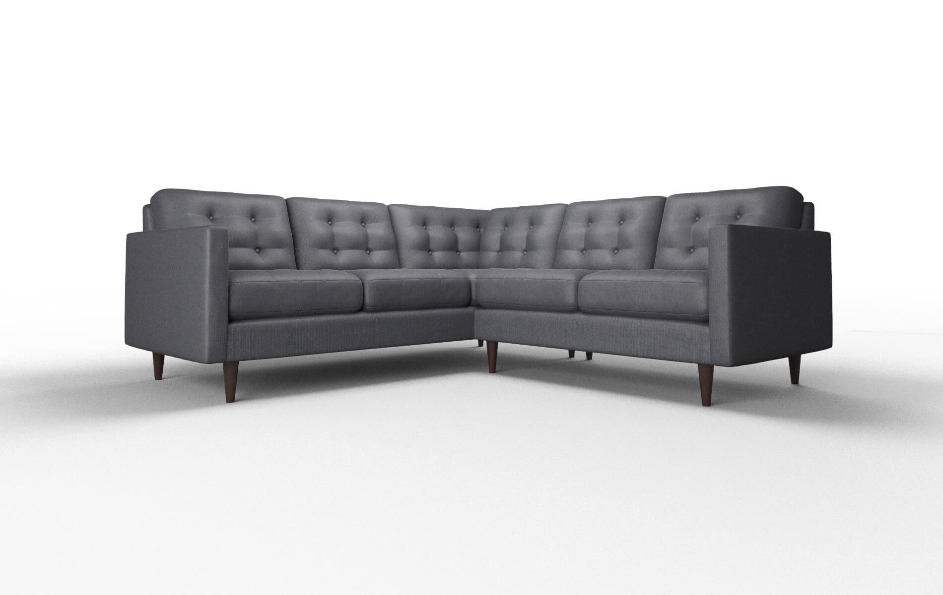 Oslo Hepburn_hrp Deep_sea Sectional espresso legs 1