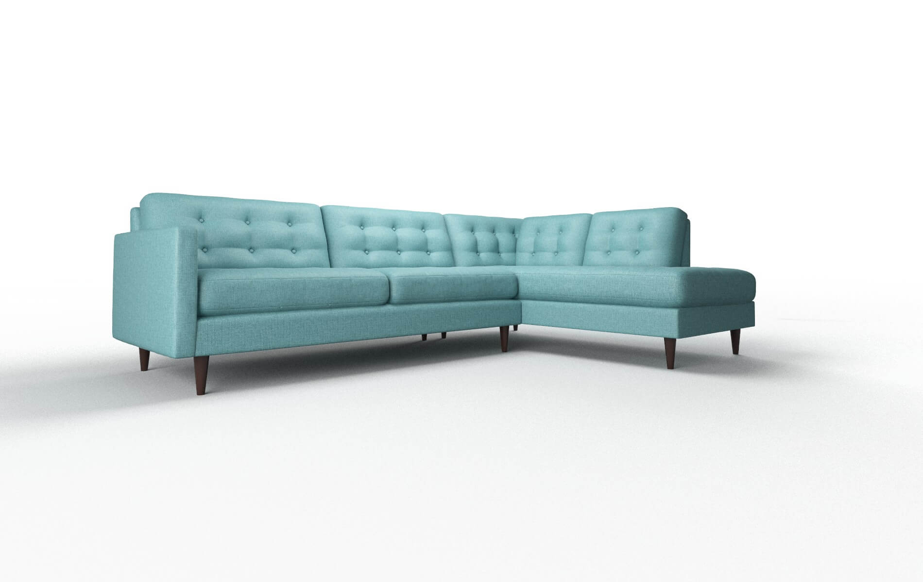 Oslo Hepburn_hrp Emerald Panel espresso legs 2