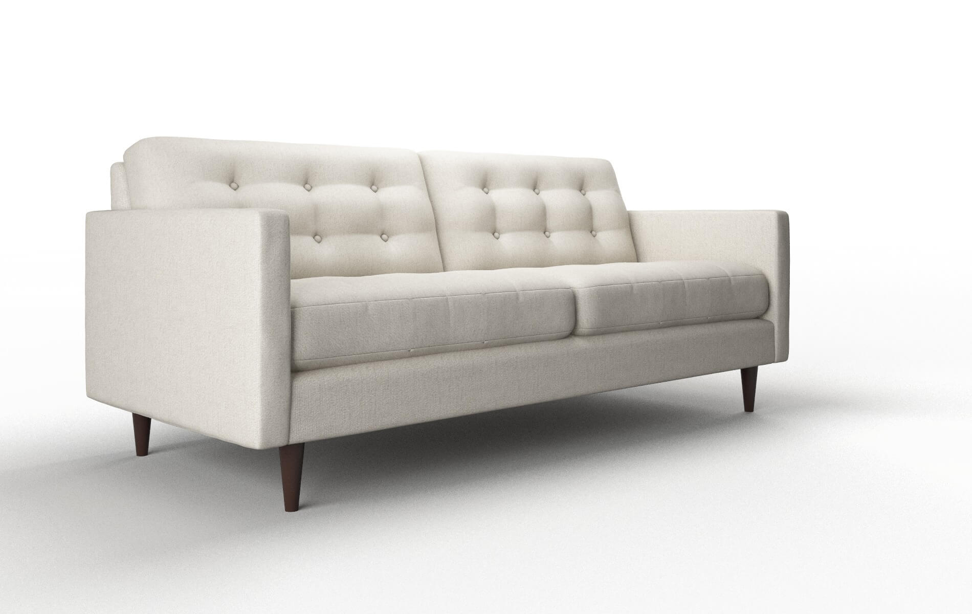 Oslo Insight Dove Sofa espresso legs 2