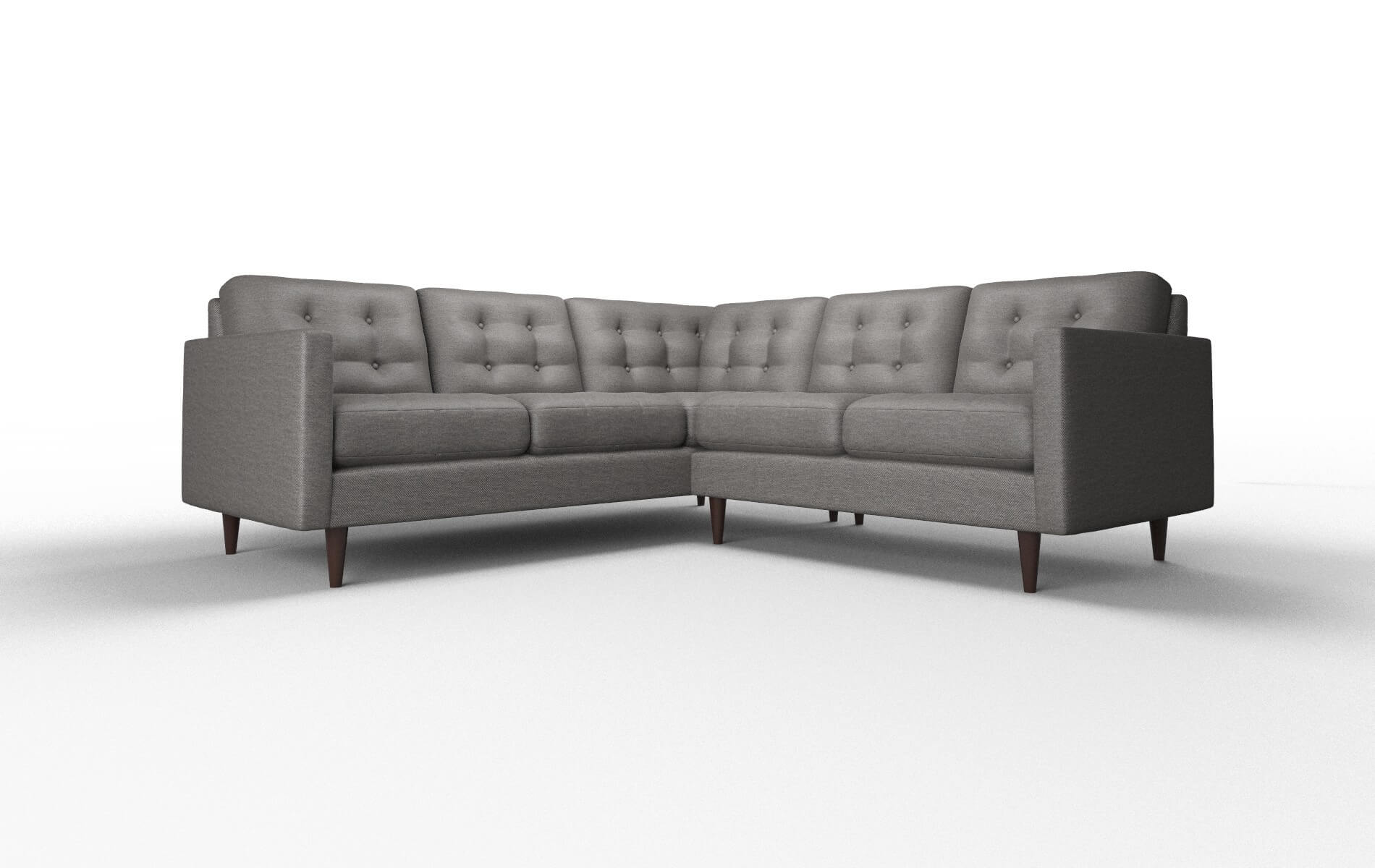 Oslo Insight eclipse Sectional Espresso Legs  1