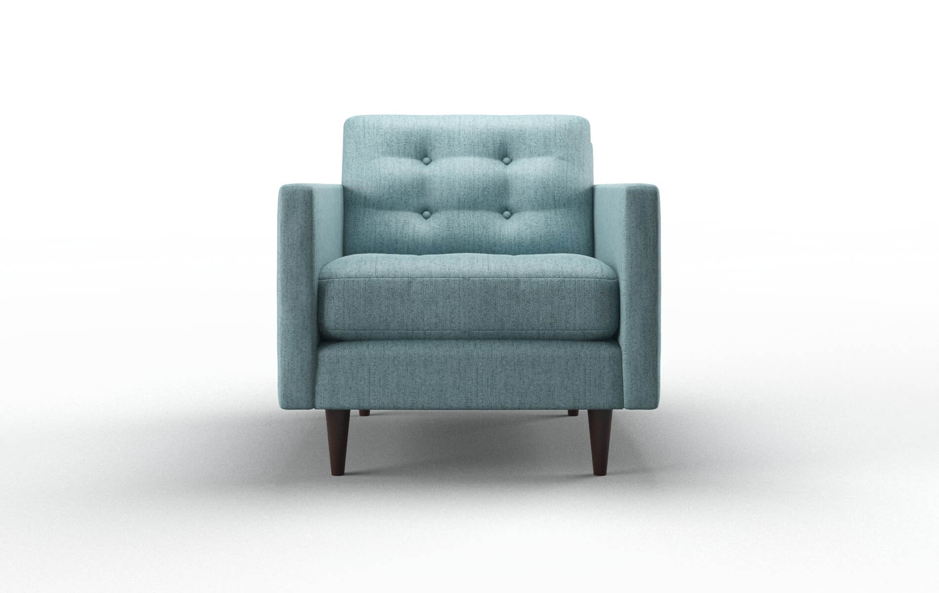 Oslo Insight peacock Chair Espresso Legs  1