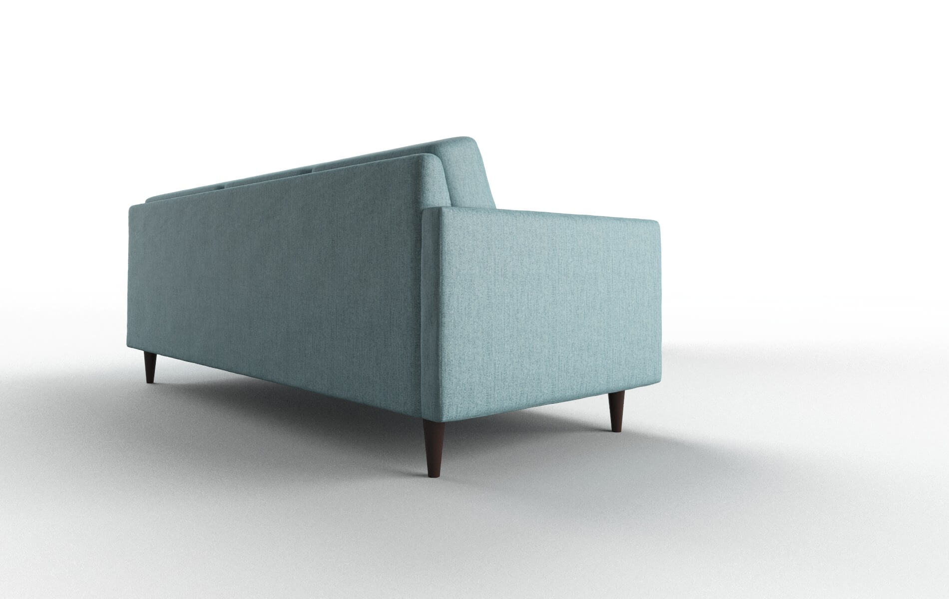 Oslo Insight Peacock Sectional espresso legs 3