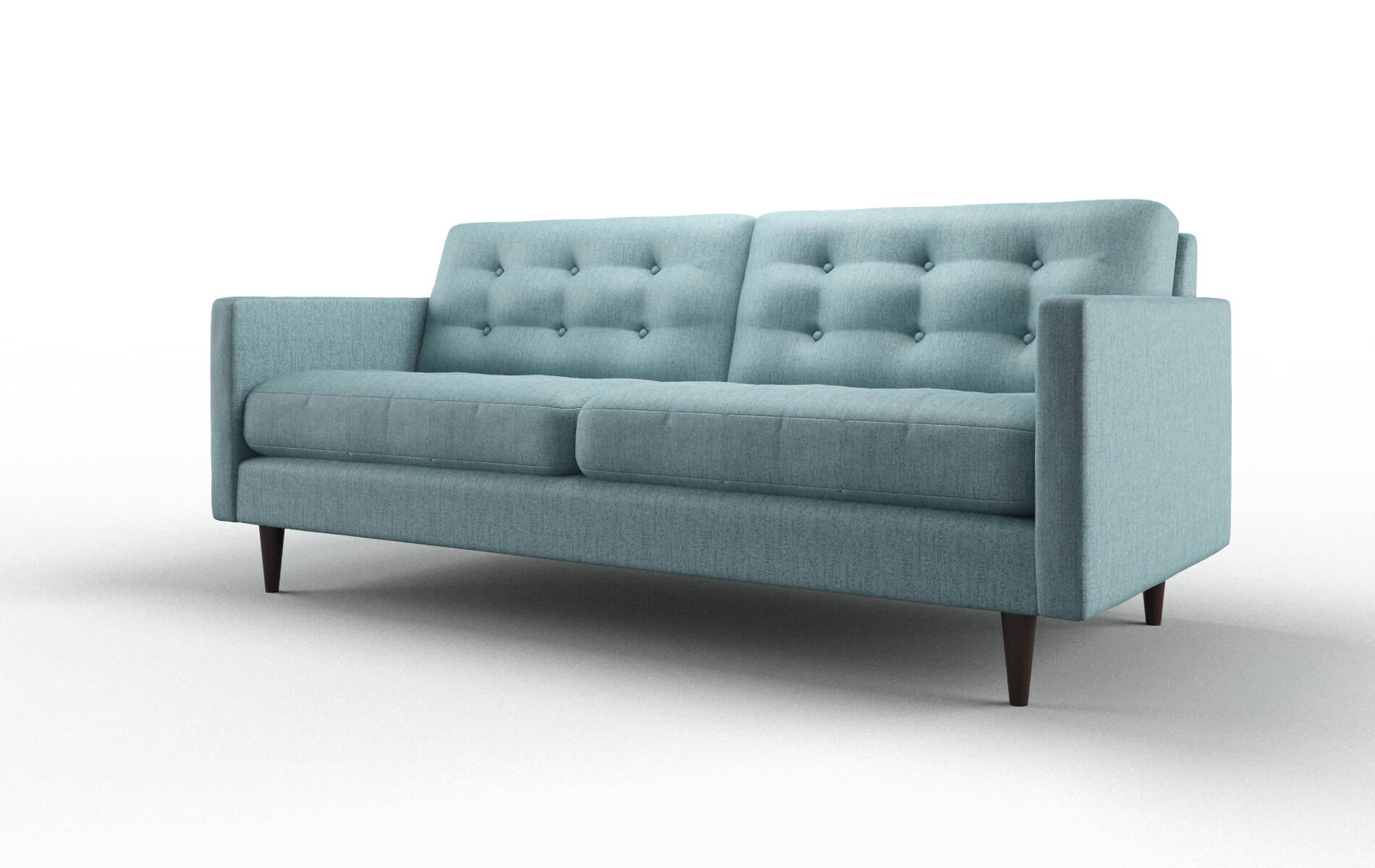 Oslo Insight Peacock Sofa espresso legs 4