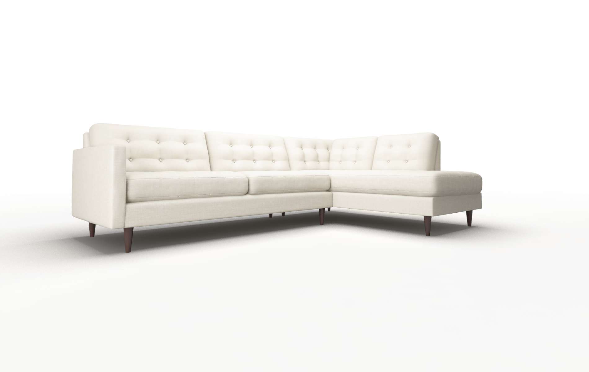 Oslo Keylargo Almond Panel espresso legs 2