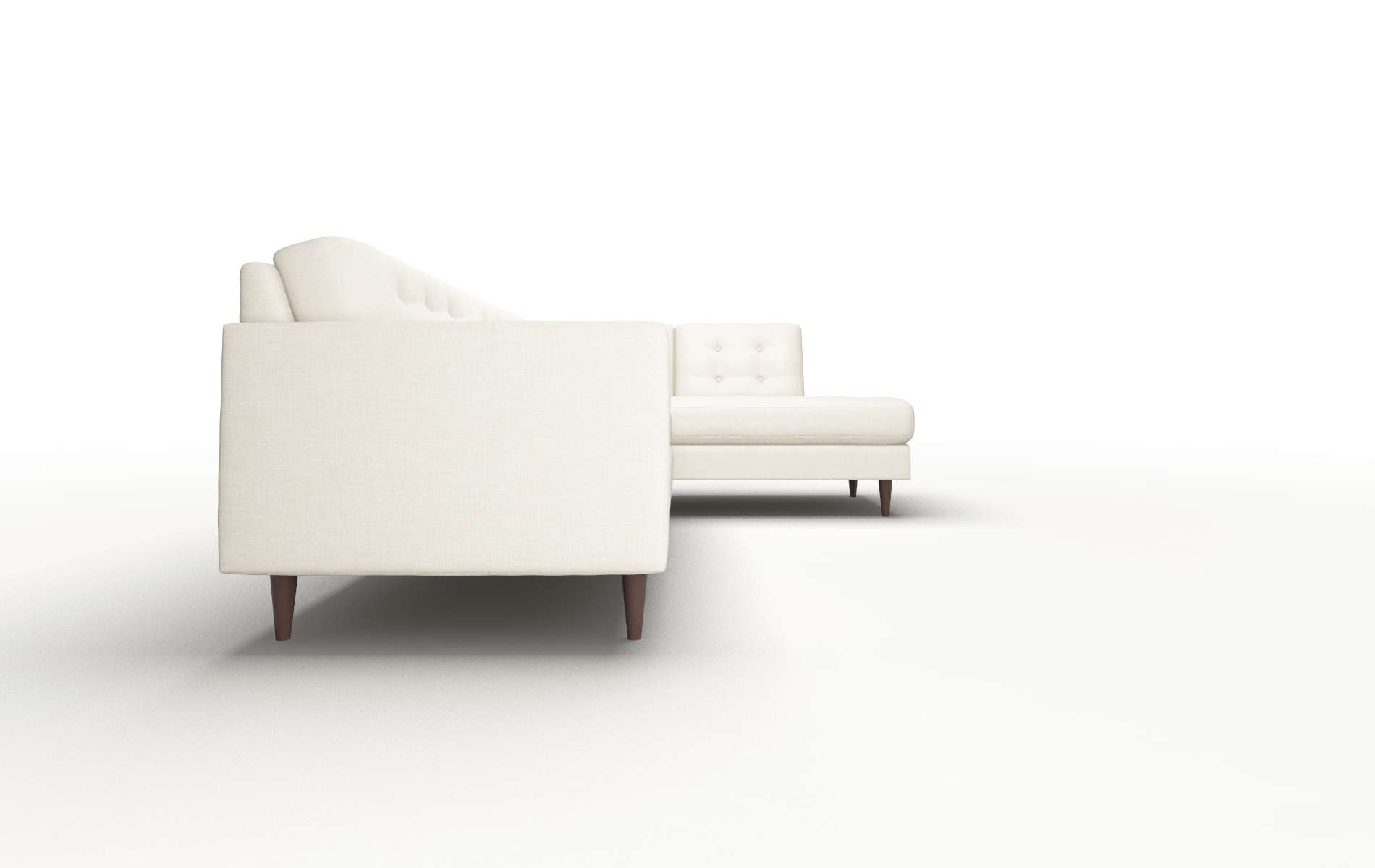 Oslo Keylargo Almond Panel espresso legs 3