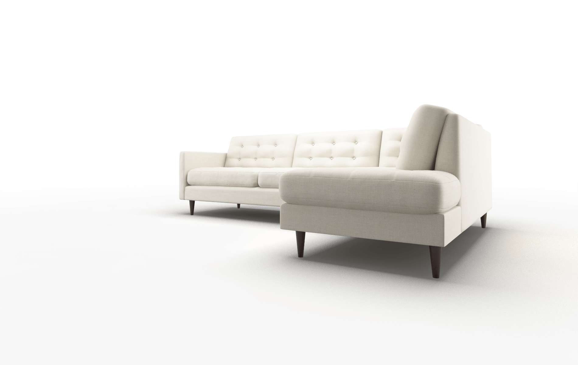 Oslo Keylargo Almond Panel espresso legs 4