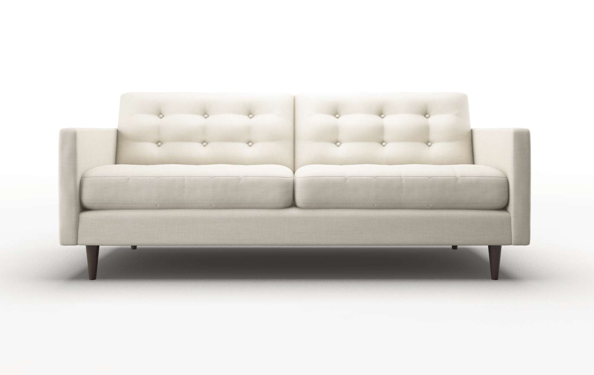 Oslo Keylargo Almond Sofa espresso legs 1