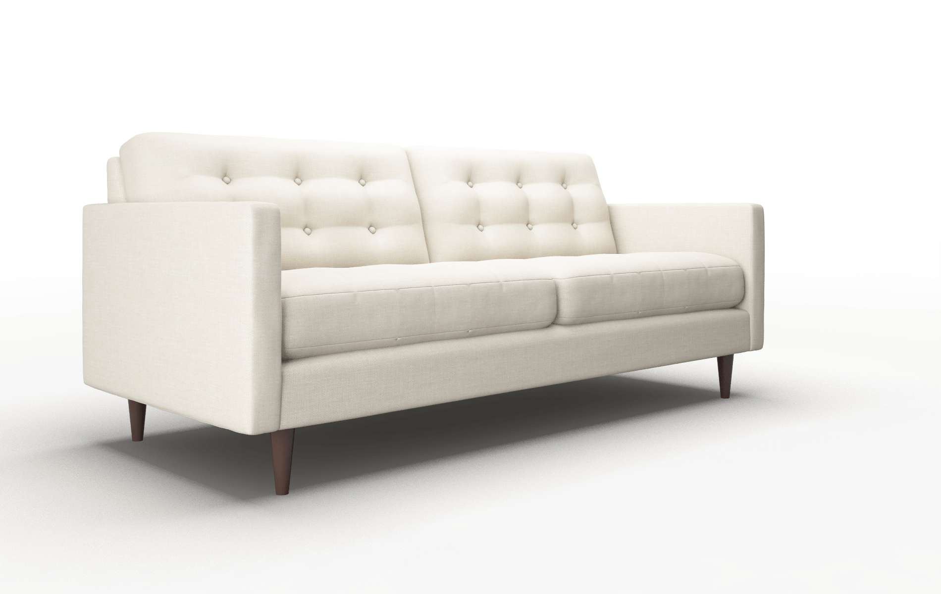 Oslo Keylargo Almond Sofa espresso legs 2