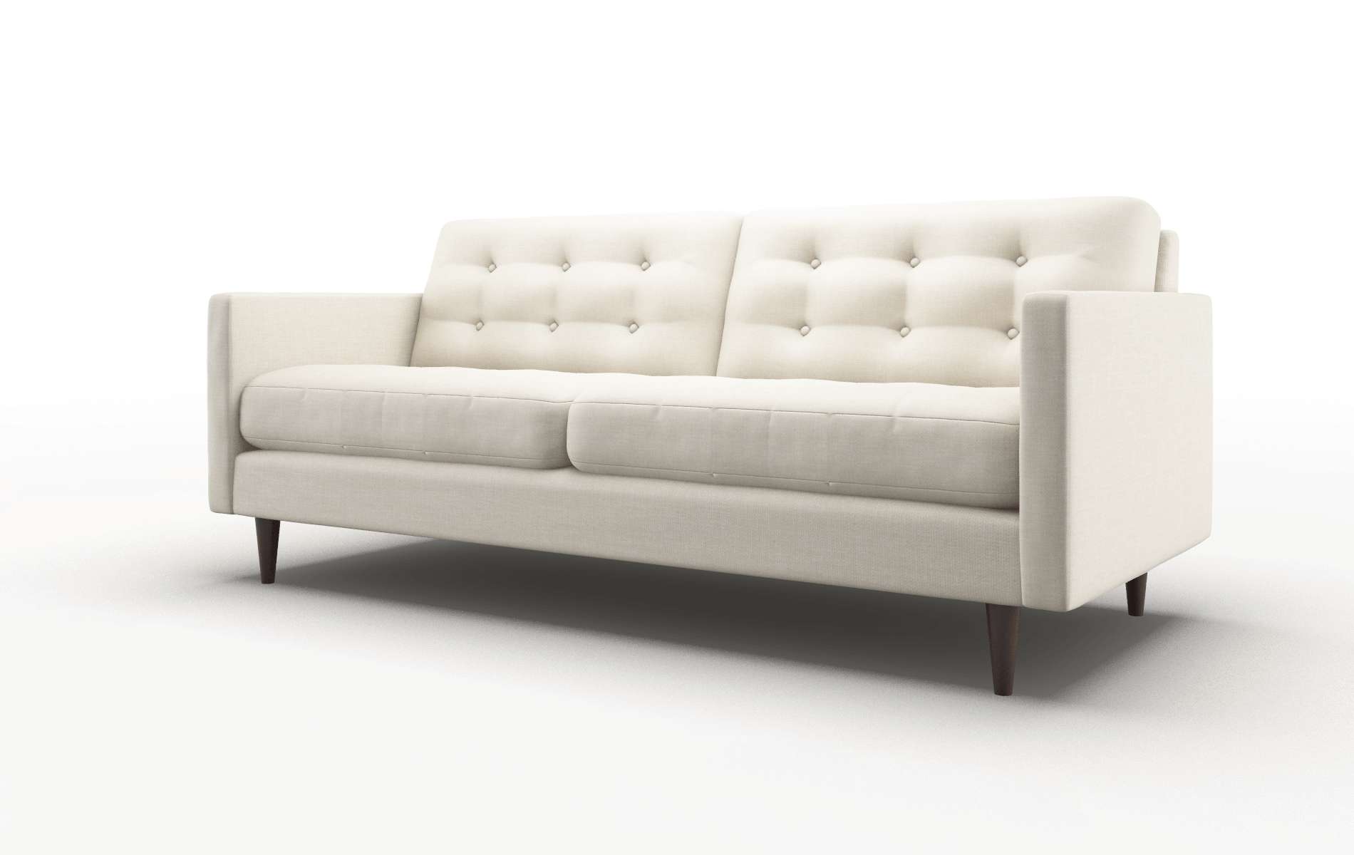 Oslo Keylargo Almond Sofa espresso legs 4