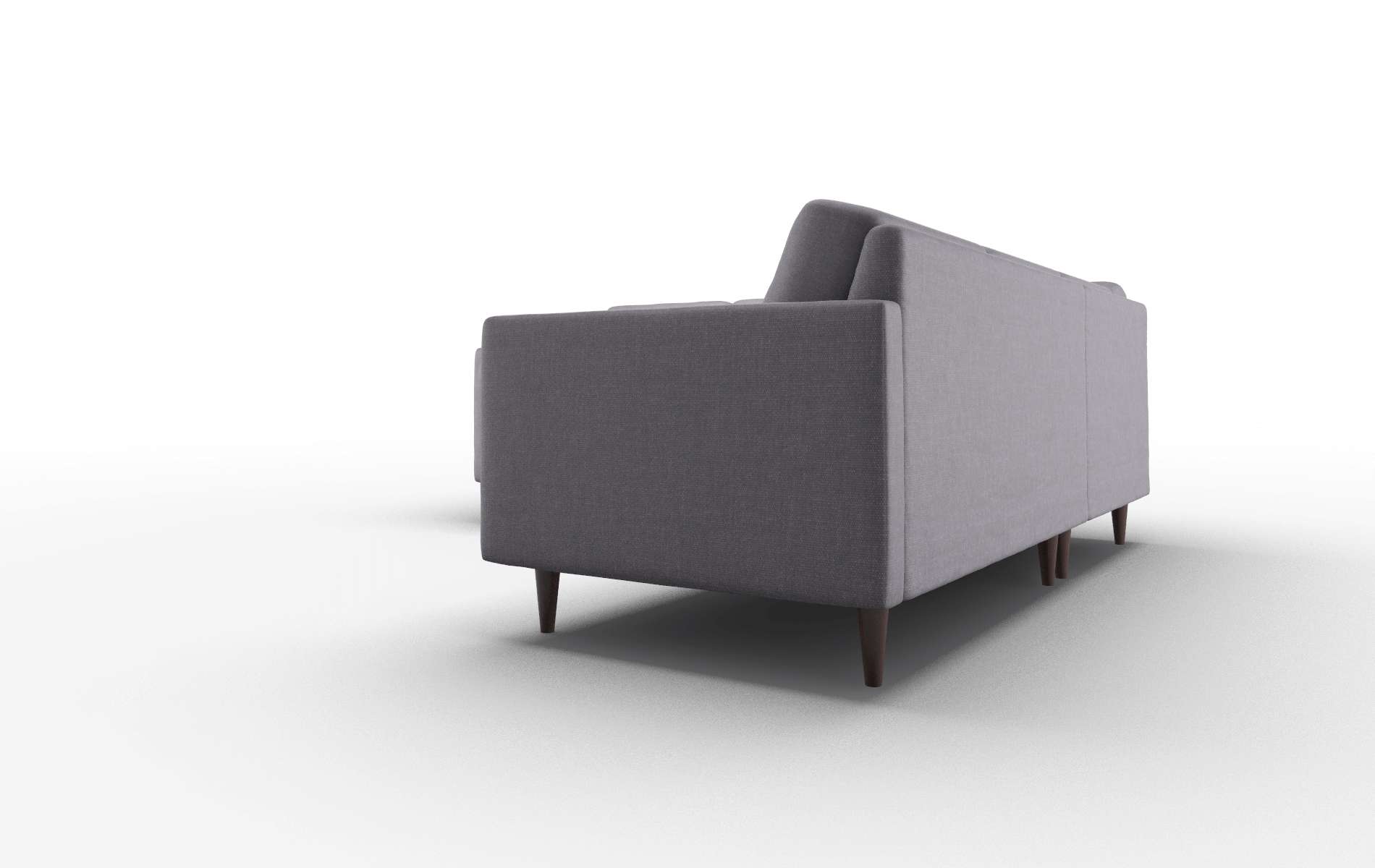 Oslo Keylargo Grape Sectional espresso legs 4