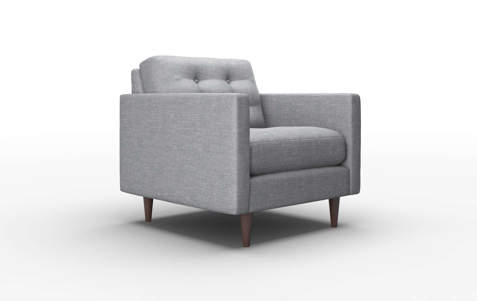 Oslo Keylargo Graphite Chair espresso legs 2