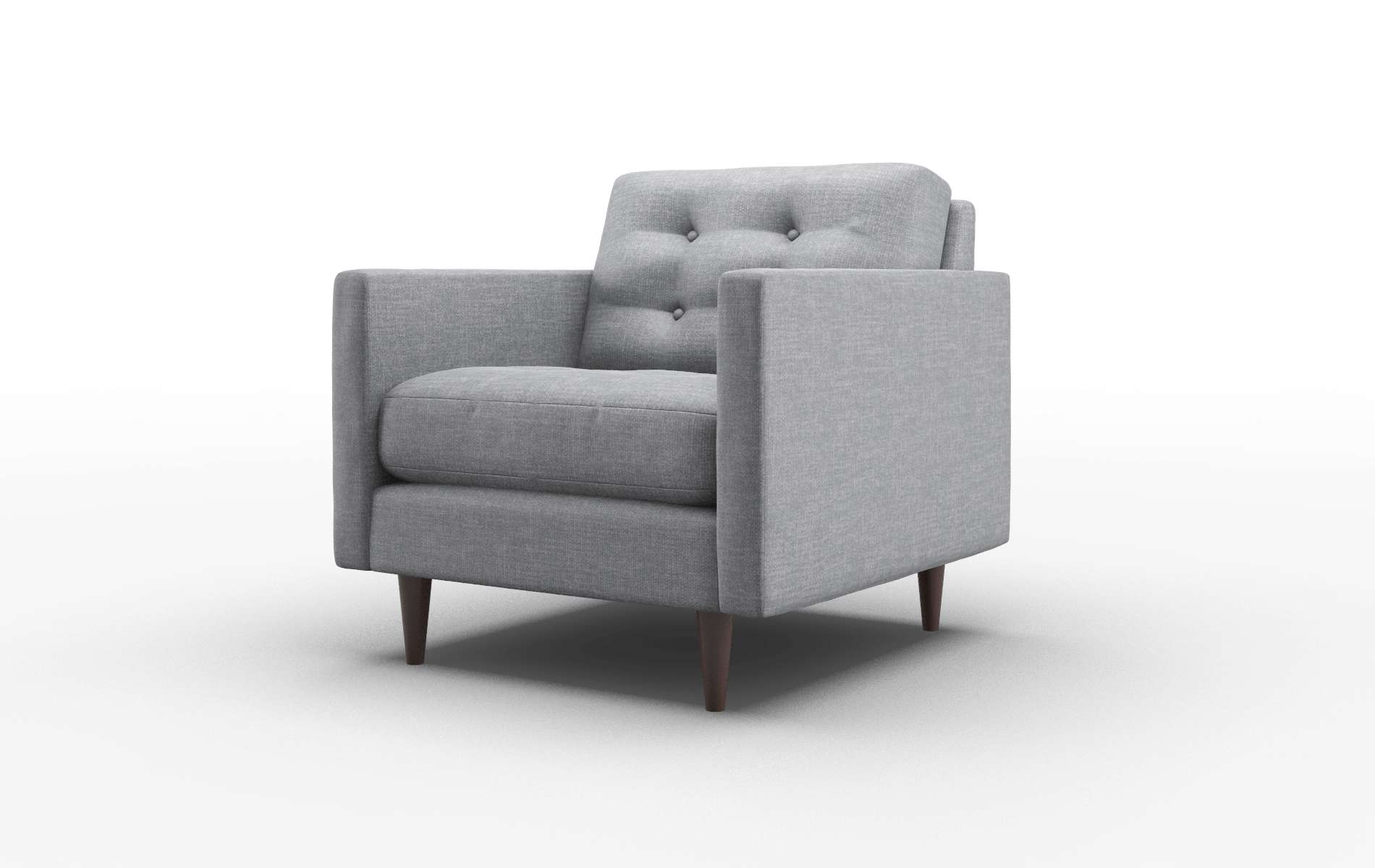 Oslo Keylargo Graphite Chair espresso legs 4