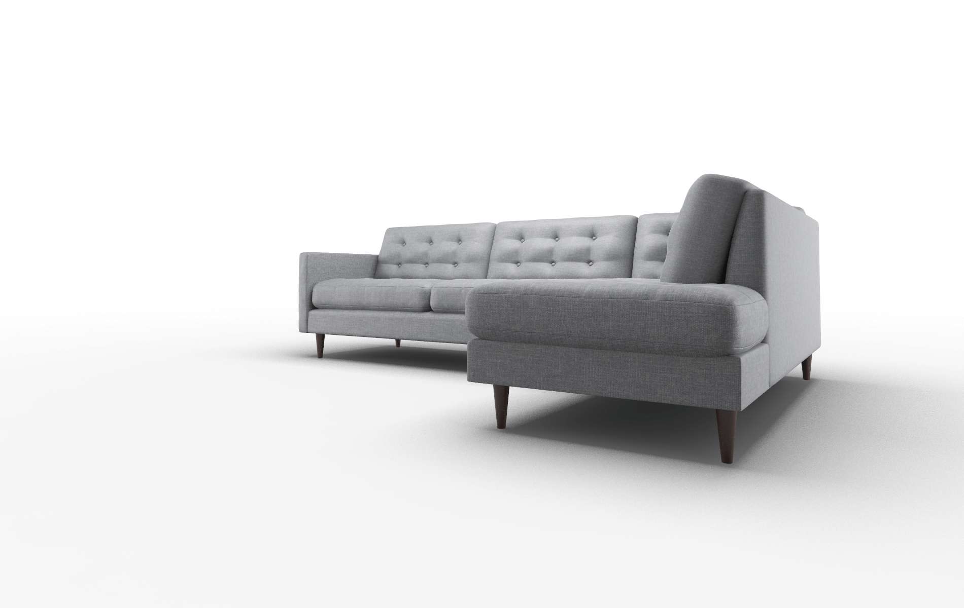 Oslo Keylargo Graphite Panel espresso legs 4