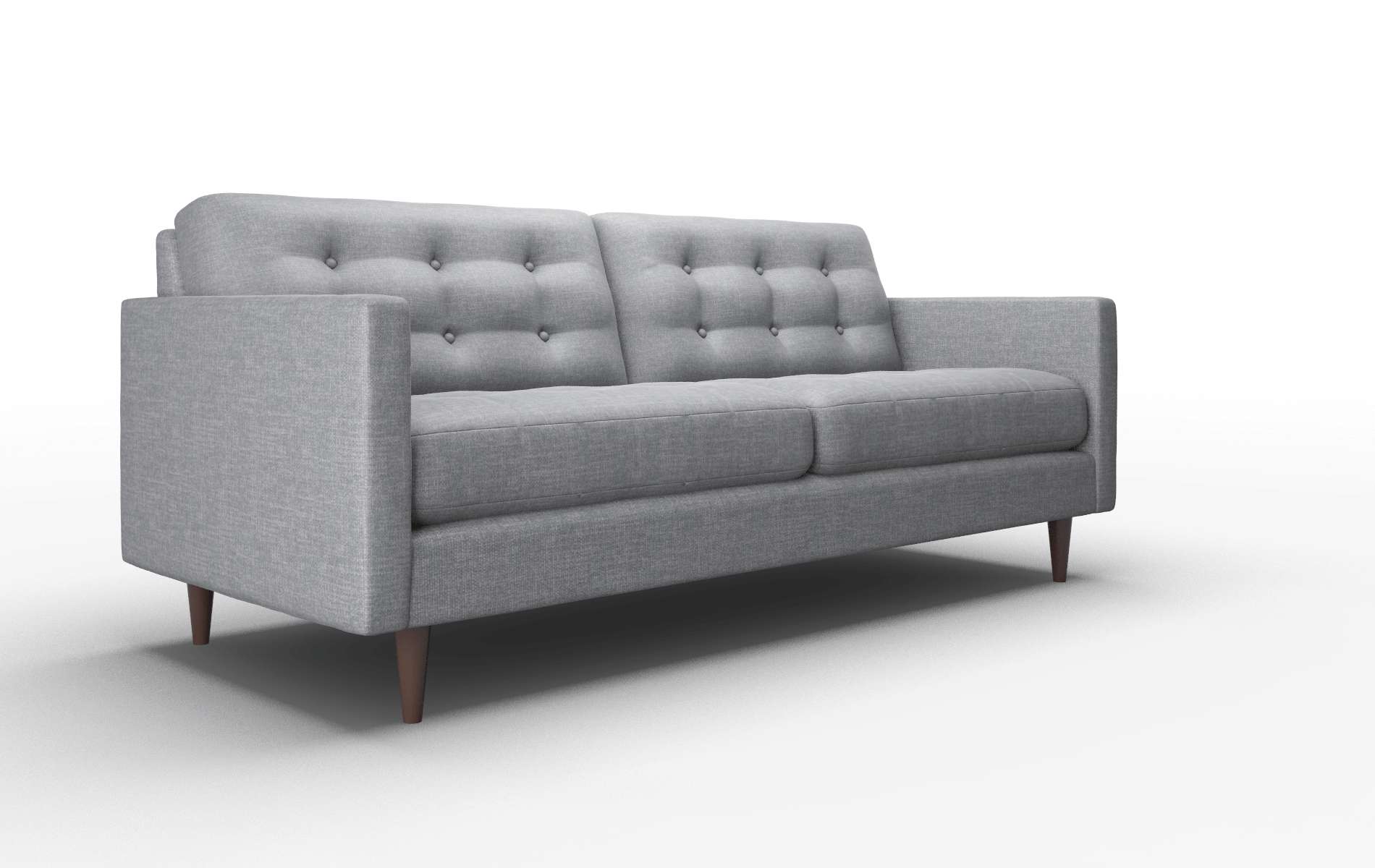 Oslo Keylargo Graphite Sofa espresso legs 2
