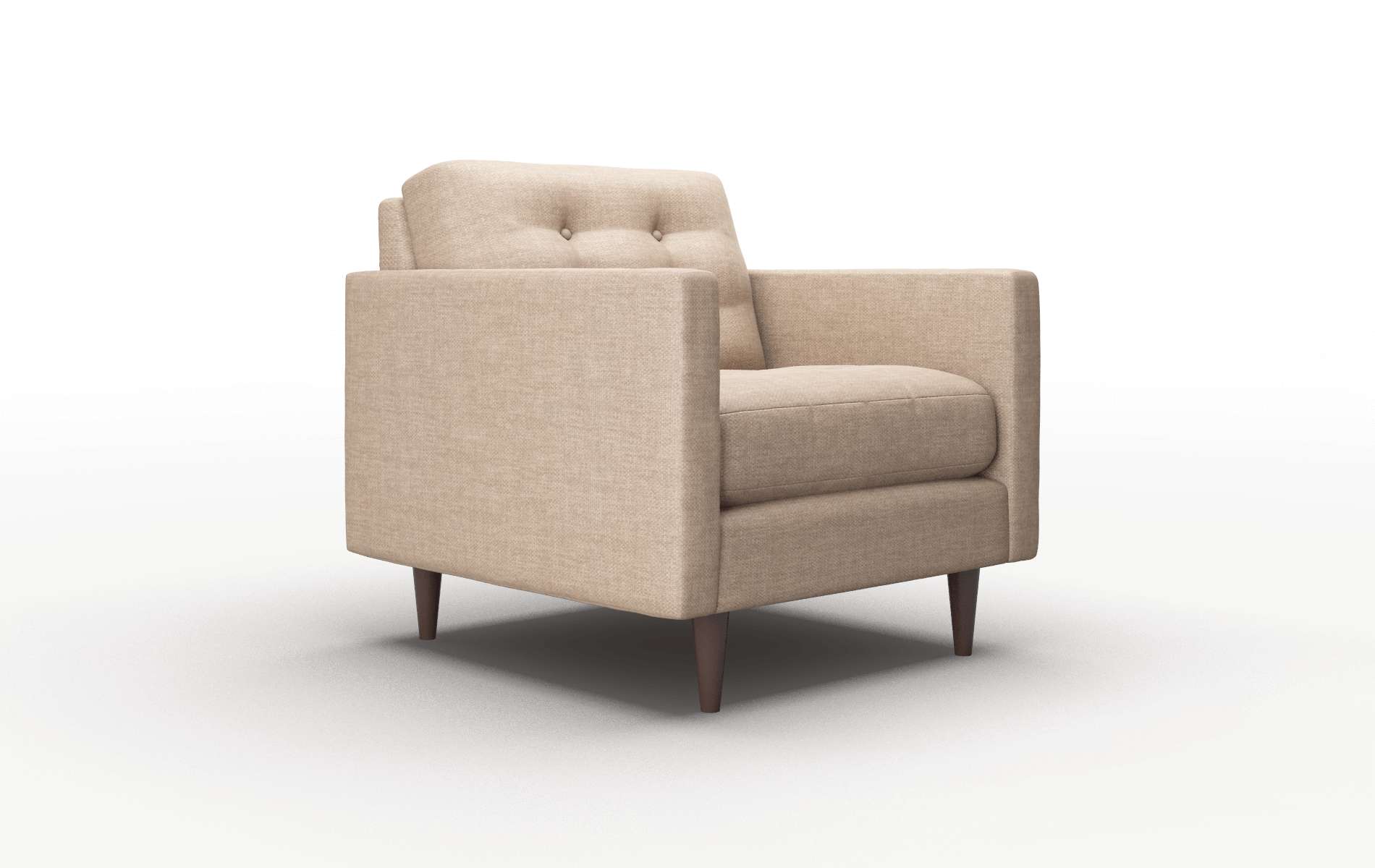 Oslo Keylargo Mink Chair espresso legs 2
