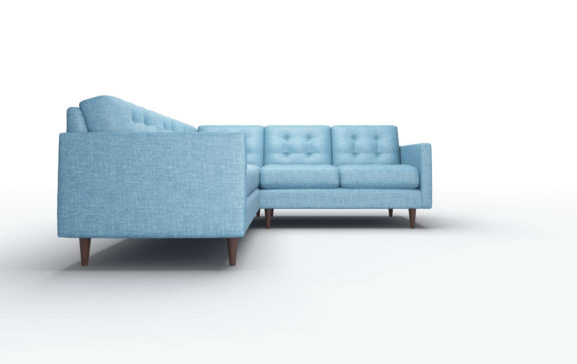 Oslo Keylargo Ocean Sectional espresso legs 2
