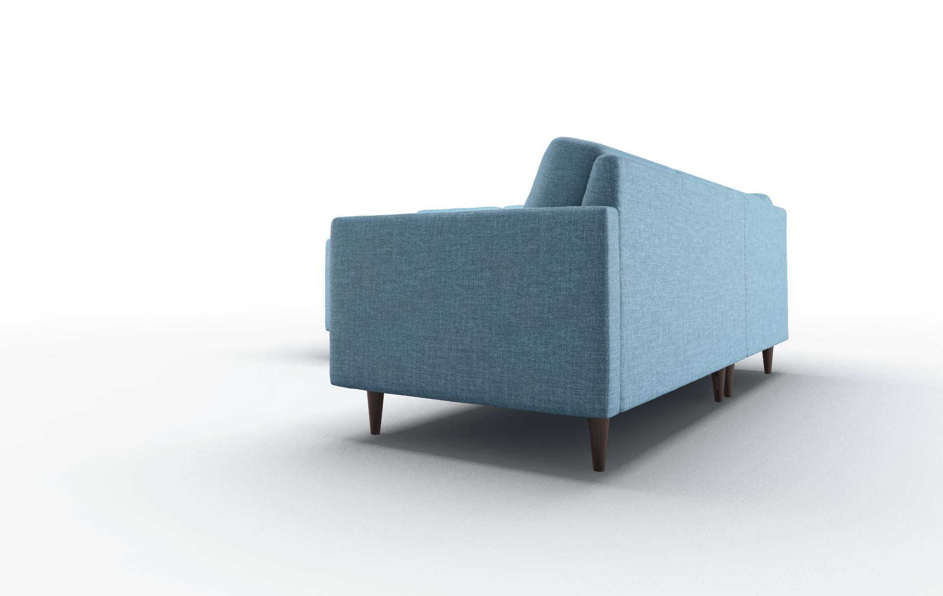 Oslo Keylargo Ocean Sectional espresso legs 4