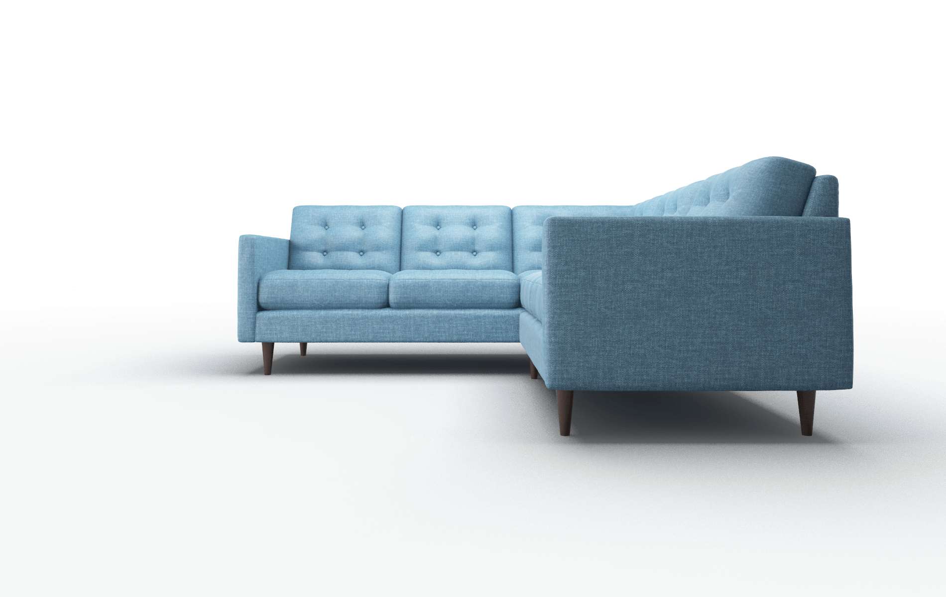 Oslo Keylargo Ocean Sectional espresso legs 5