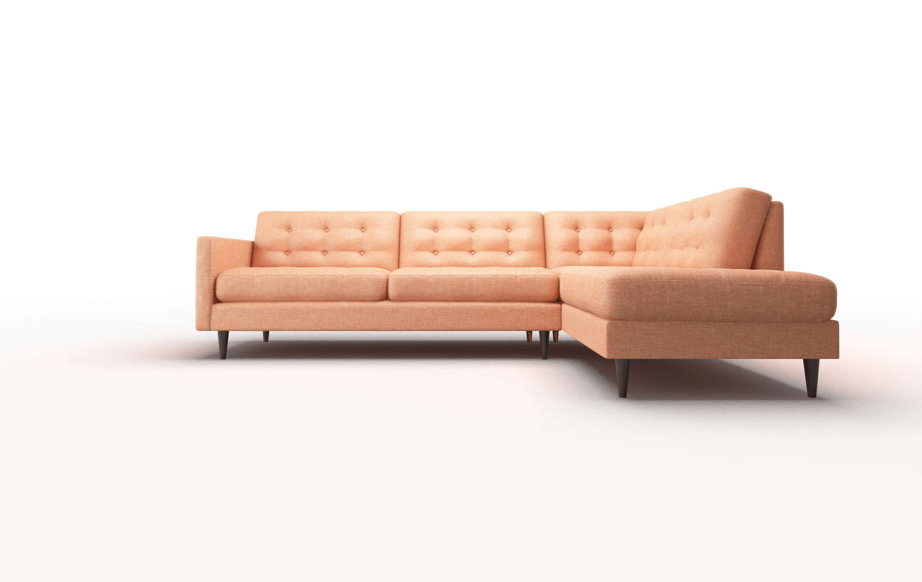 Oslo Keylargo terracotta Panel Espresso Legs  1