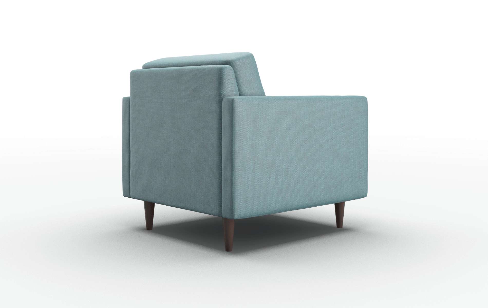 Oslo Keylargo Zenithteal Chair espresso legs 5