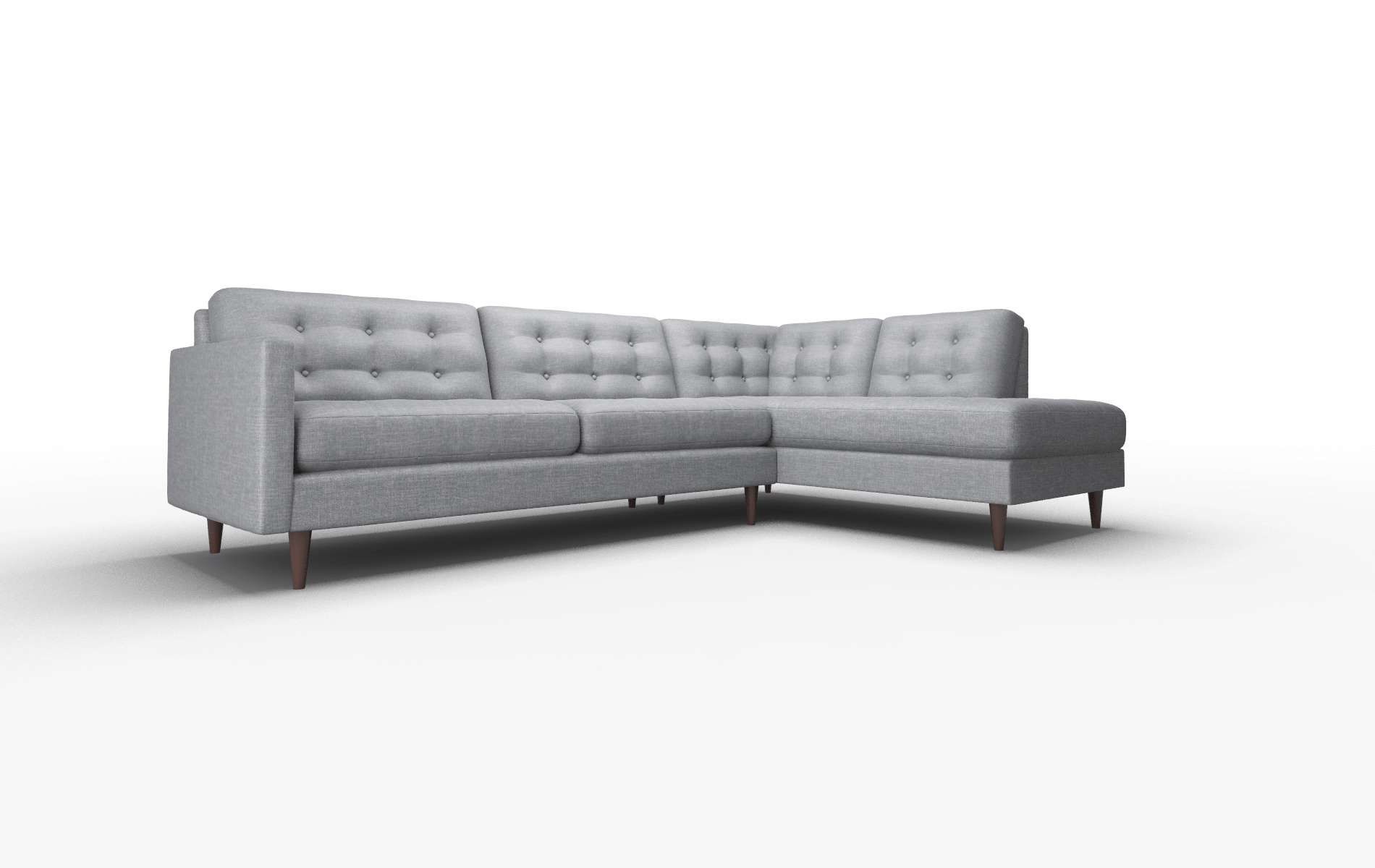 Oslo Lana Onyx Panel espresso legs 2