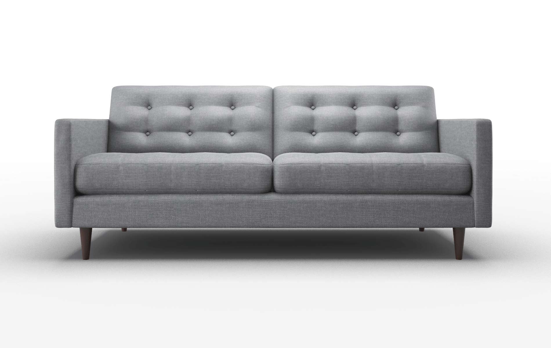 Oslo Lana Onyx Sofa espresso legs 1