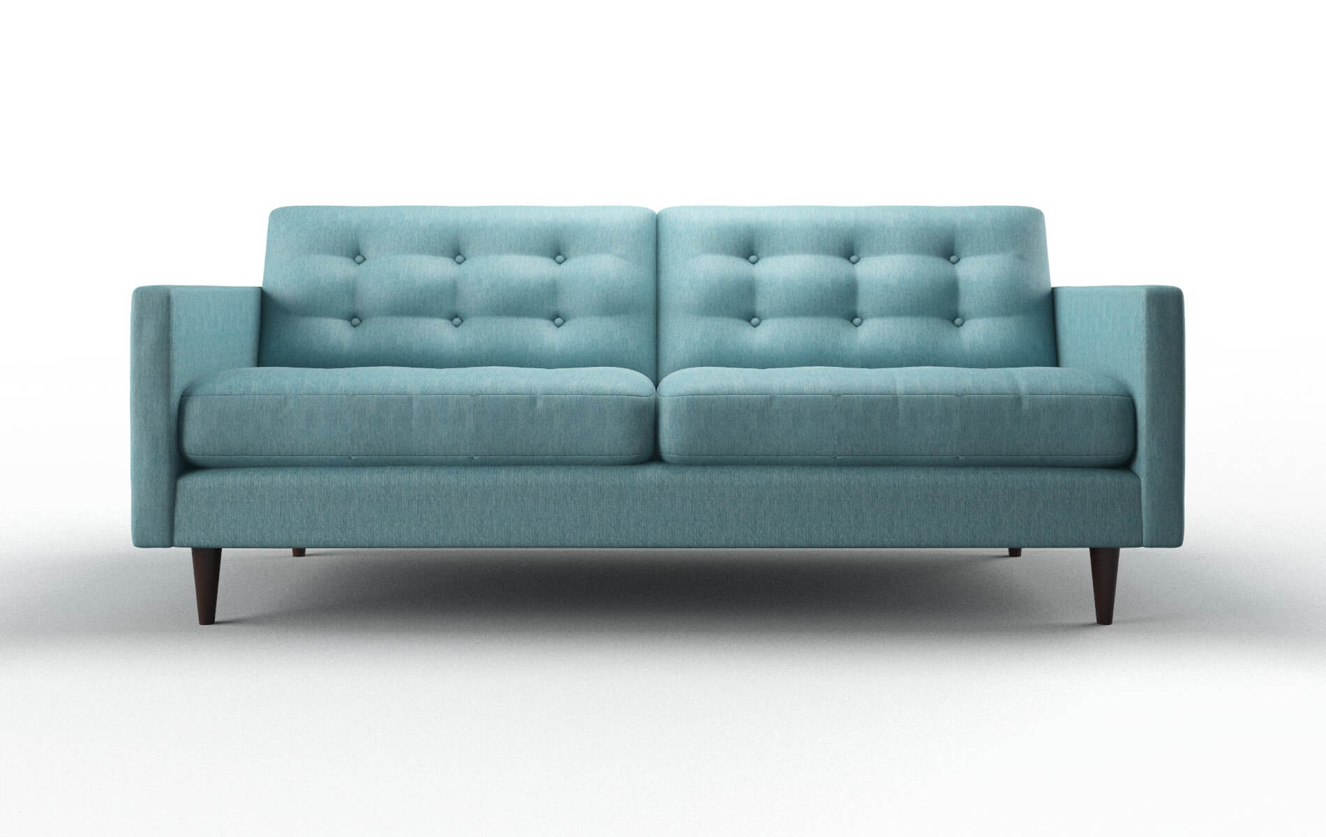 Oslo Lana Peacock Sofa espresso legs 1