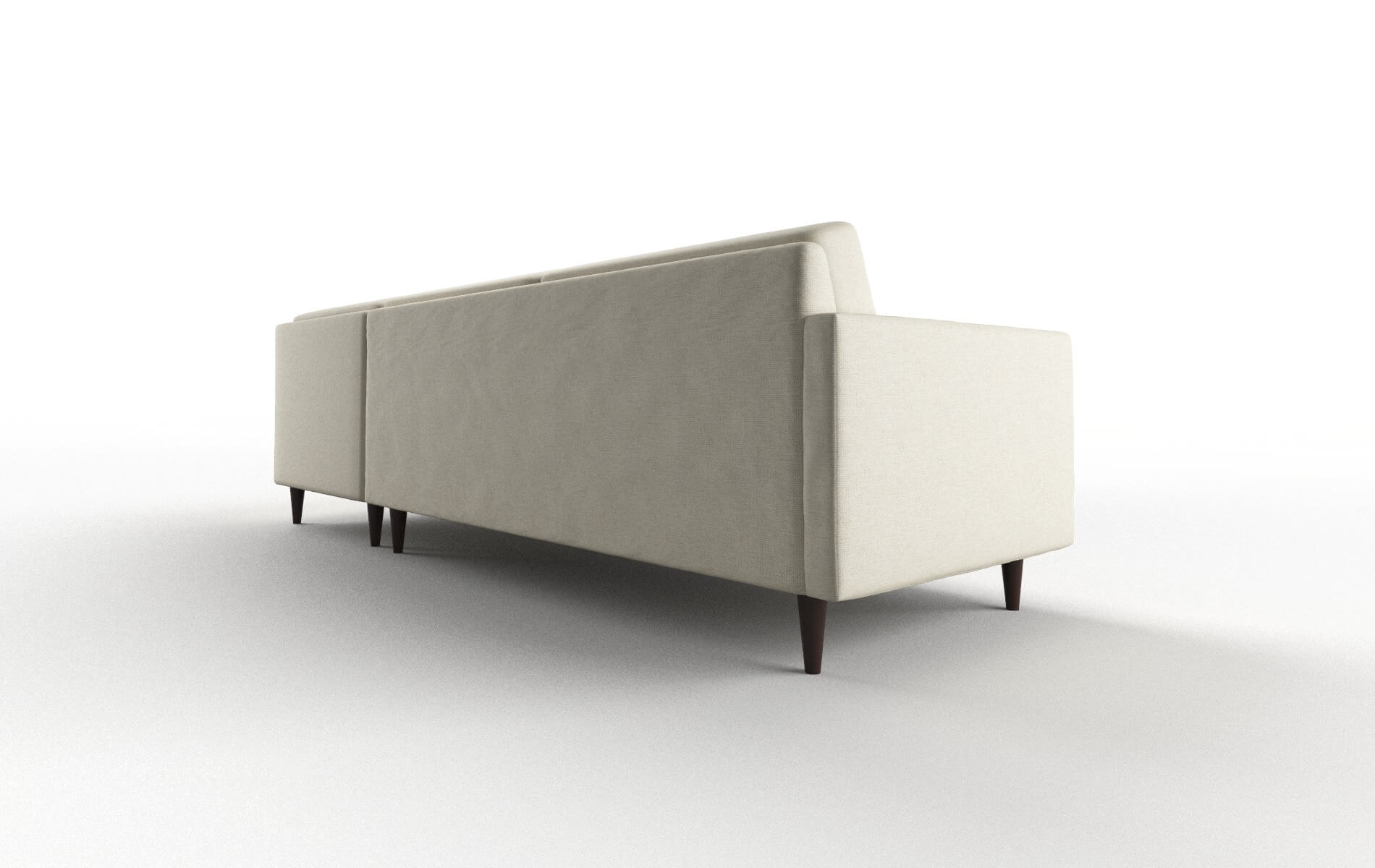 Oslo Lana Sand Panel espresso legs 5