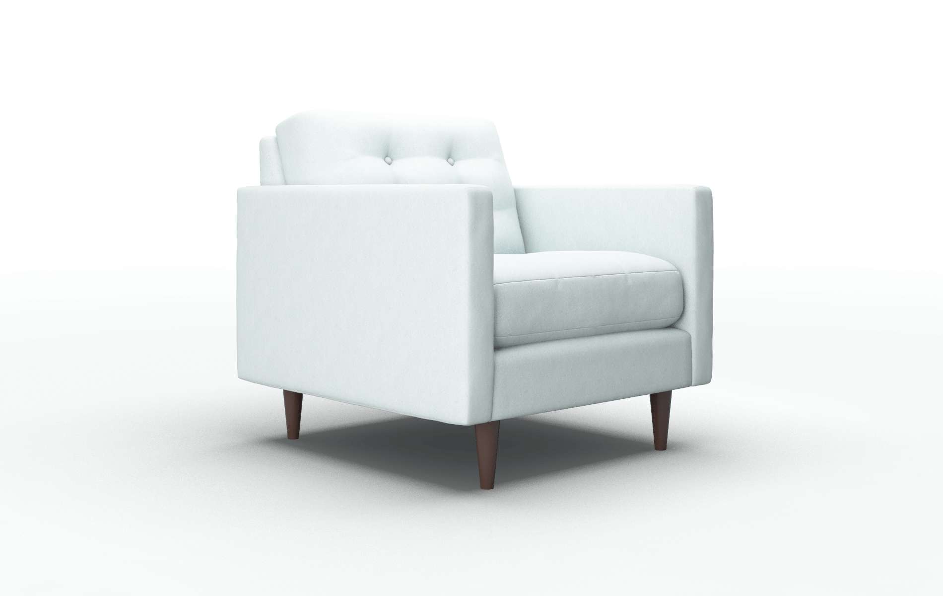Oslo Leslie Robins_egg Chair espresso legs 2