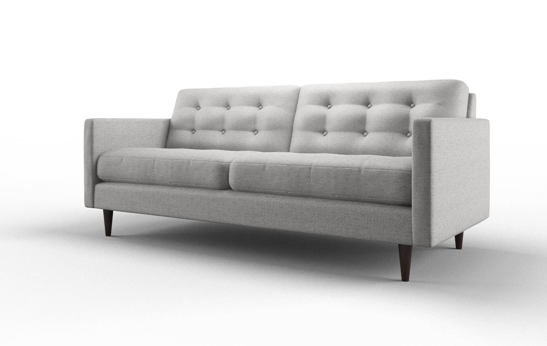 Oslo Malibu Dove Sofa espresso legs 4