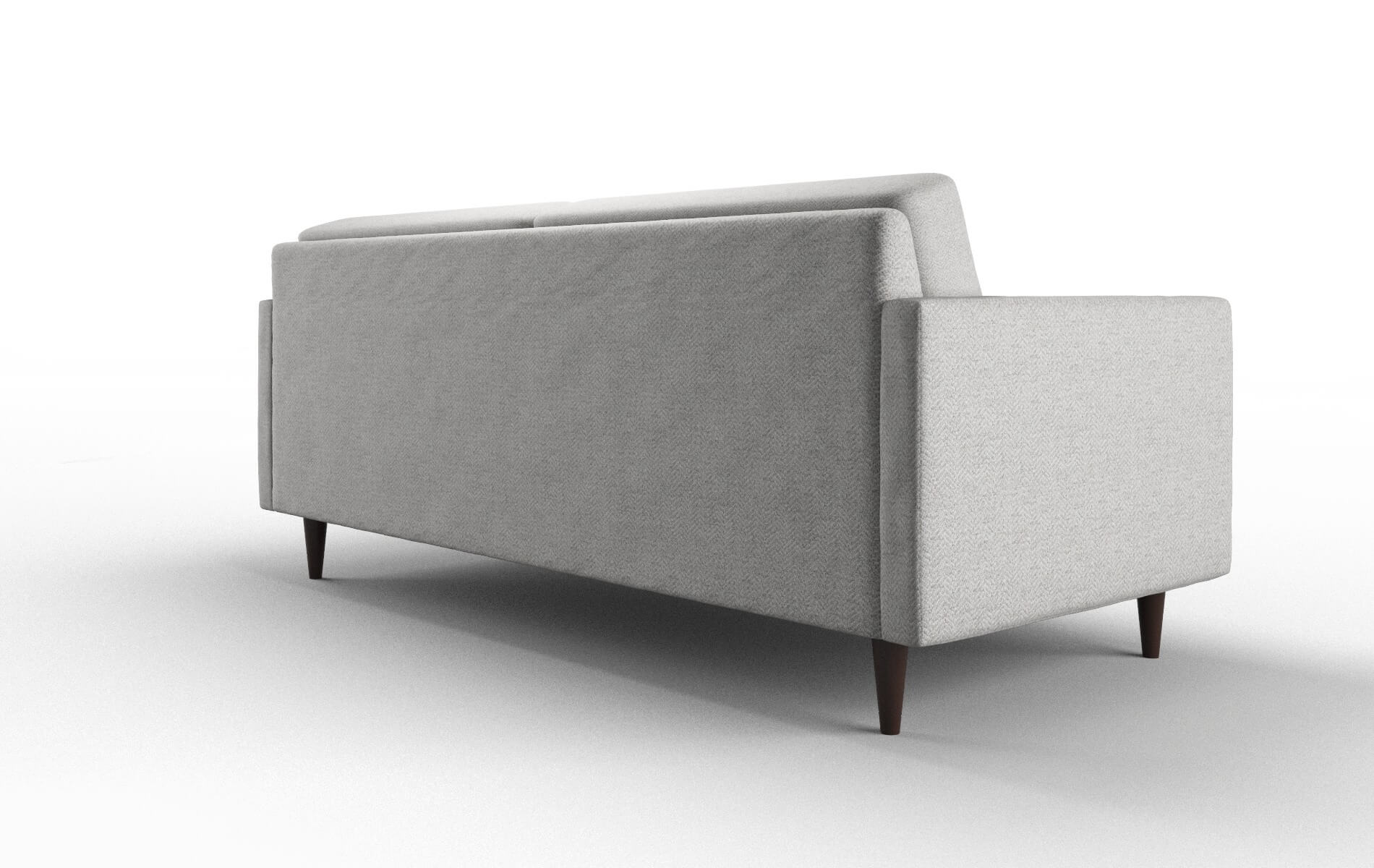 Oslo Malibu Dove Sofa espresso legs 5
