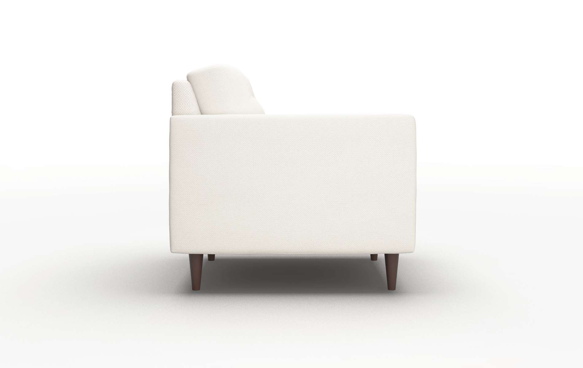 Oslo Malibu Linen Chair espresso legs 3