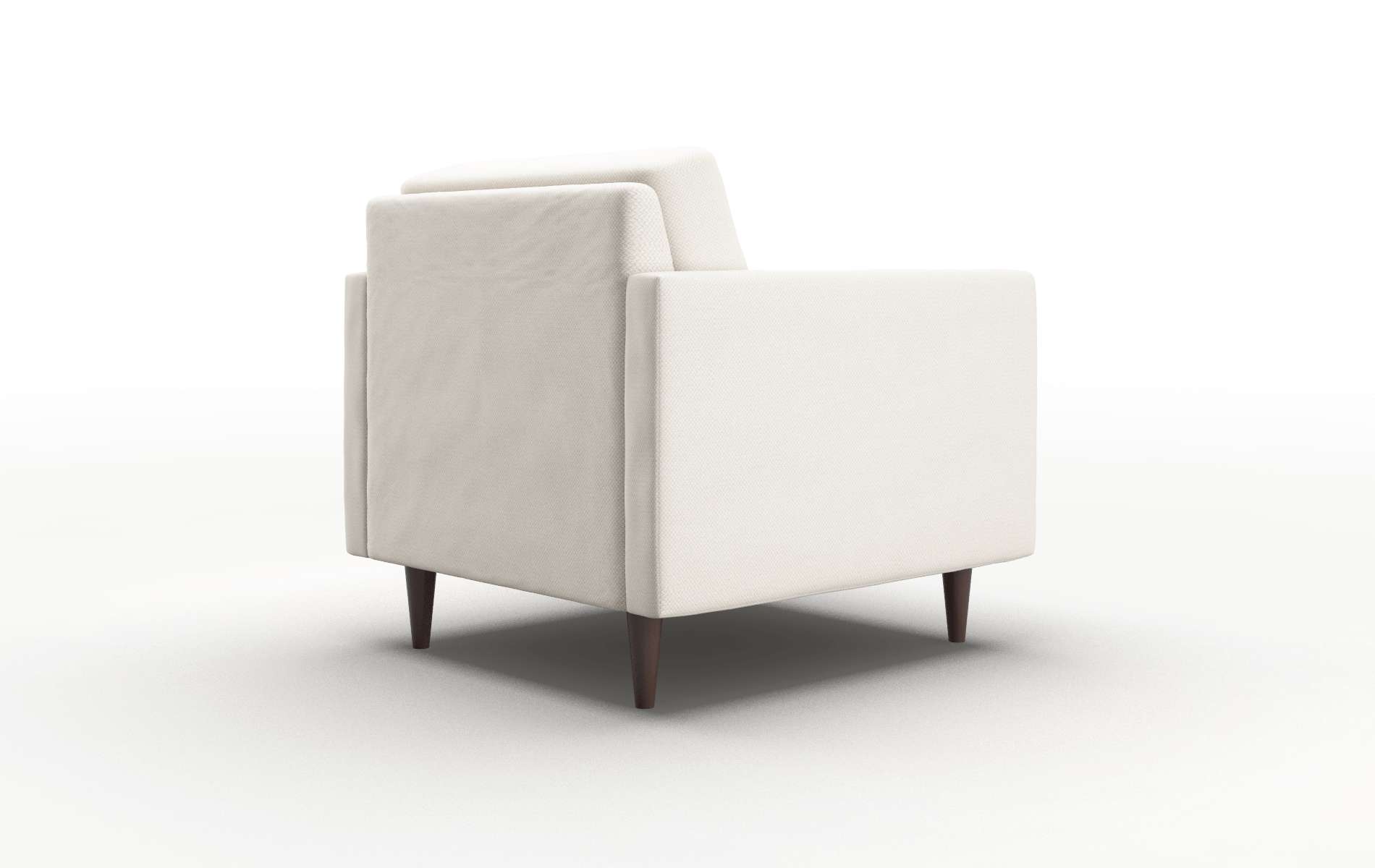 Oslo Malibu Linen Chair espresso legs 5
