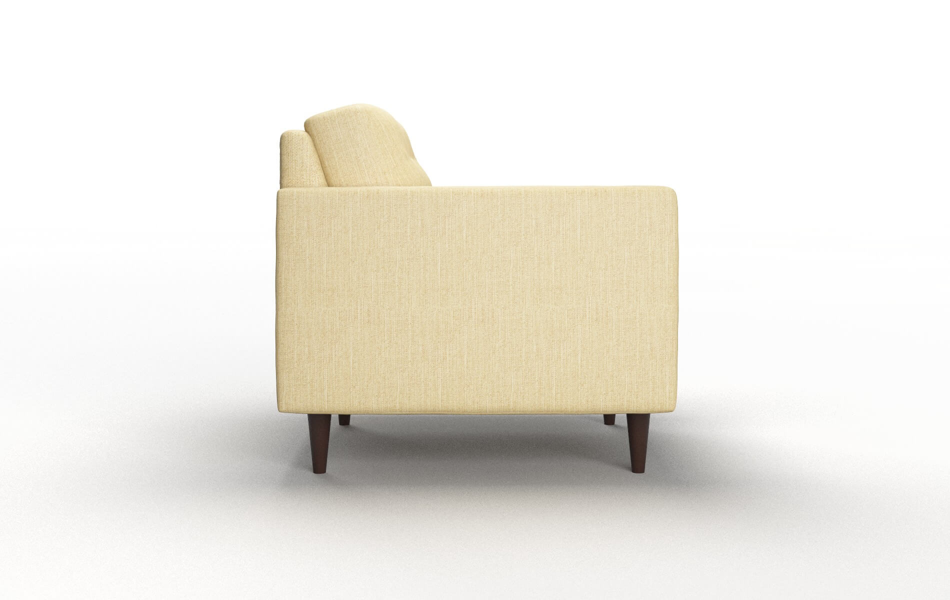 Oslo Malibu Maize Chair espresso legs 3
