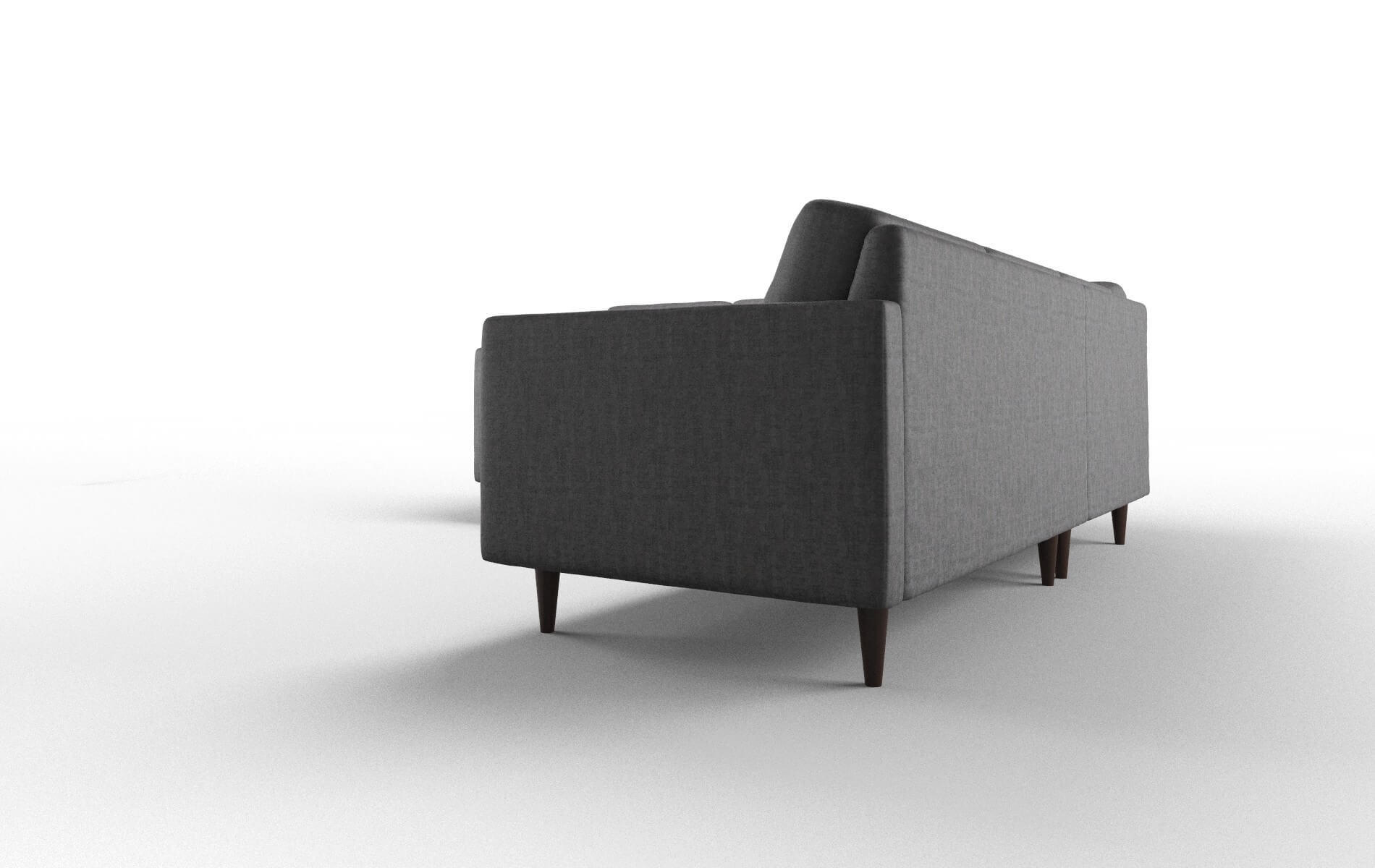 Oslo Marcy Baltic Sectional espresso legs 4