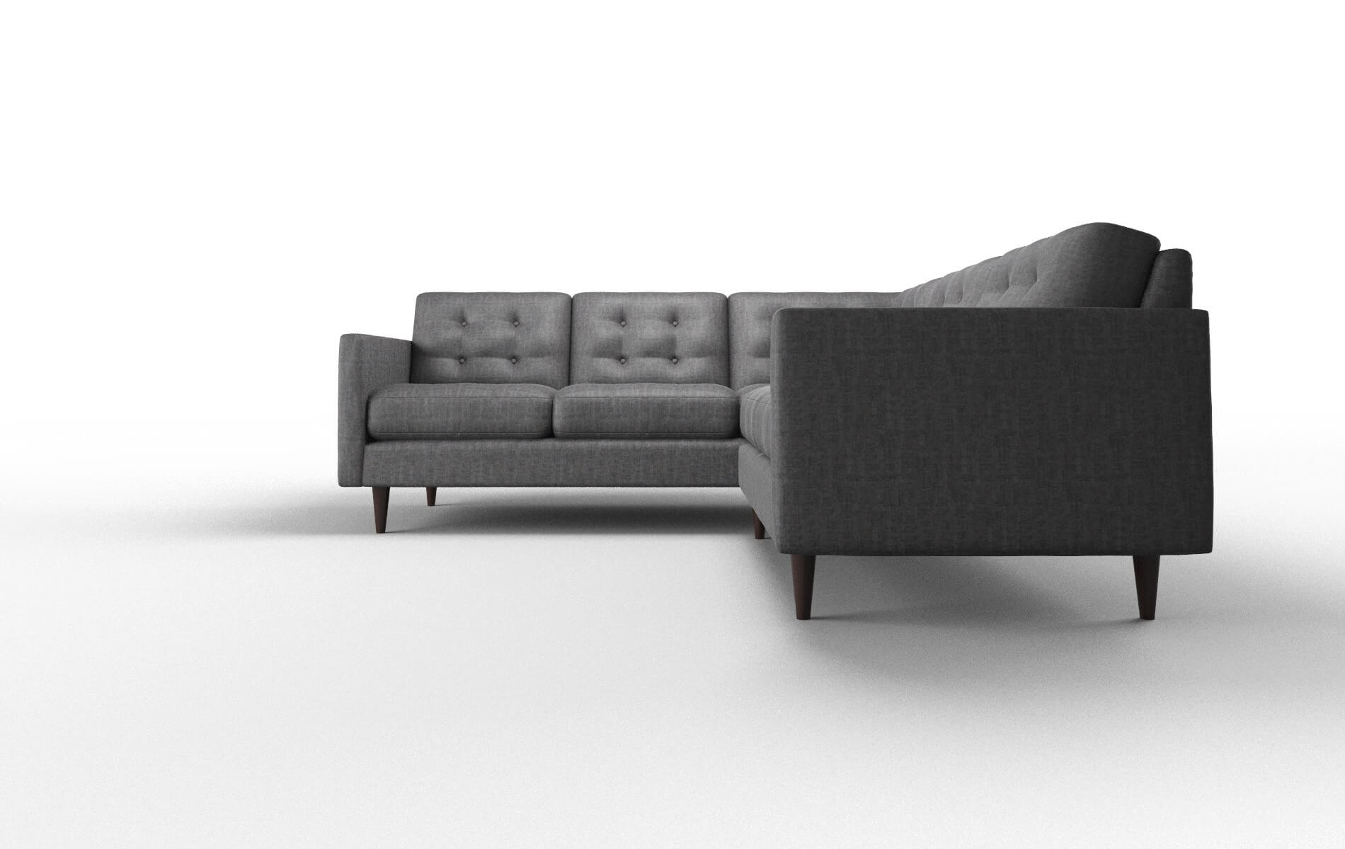 Oslo Marcy Baltic Sectional espresso legs 5