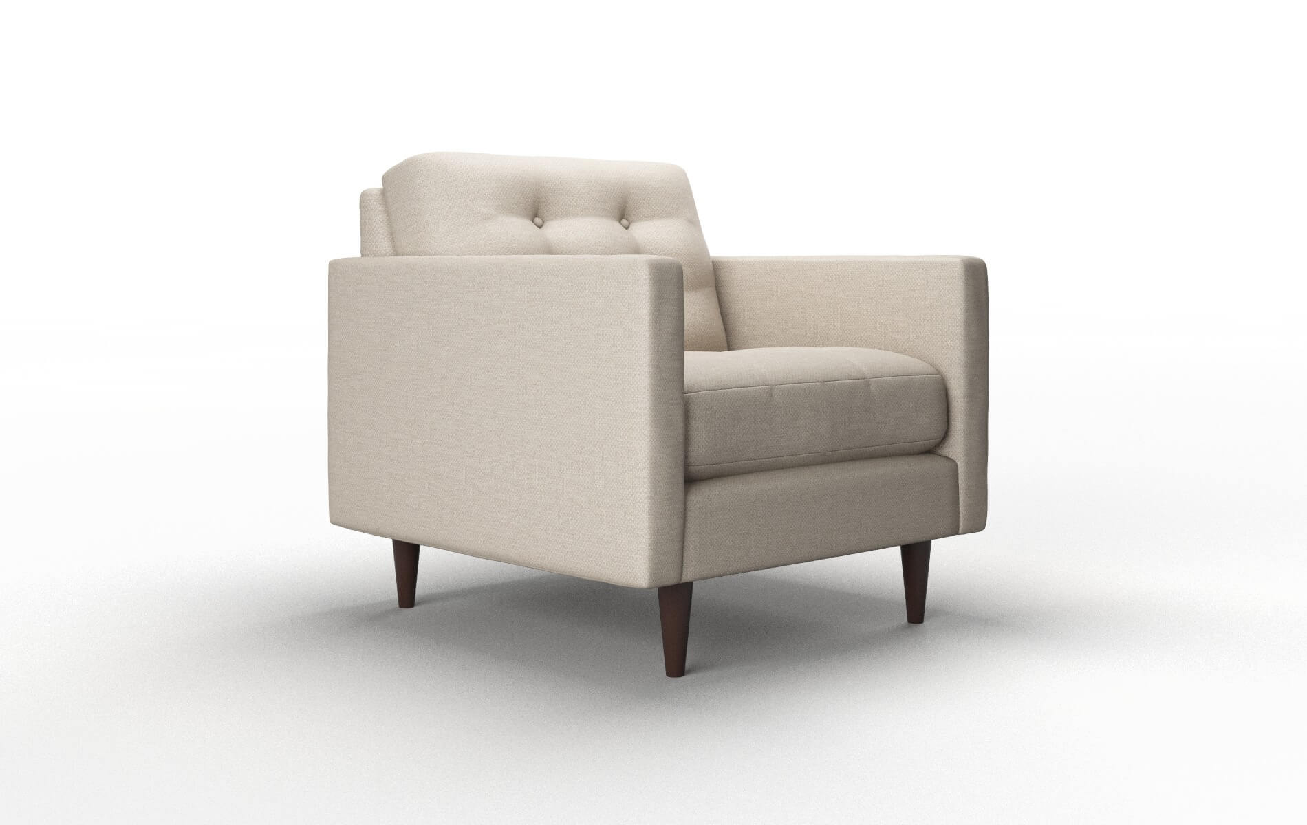 Oslo Naples Almond Chair espresso legs 2